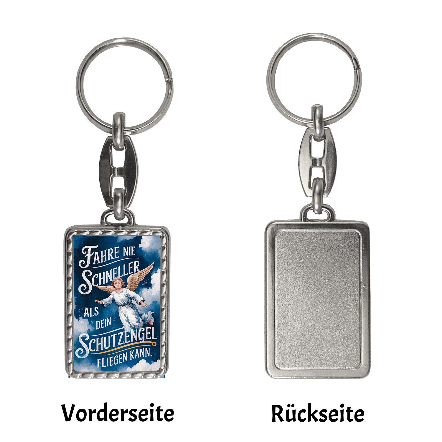 speecheese Schlüsselanhänger Schutzengel Flügel Fahre nie günstig online kaufen