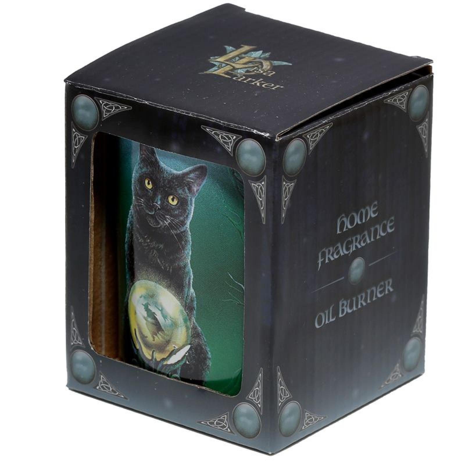 Puckator Duftlampe Hexen Parker Aufstieg aus Keramik Lisa der Katze Duftlampe