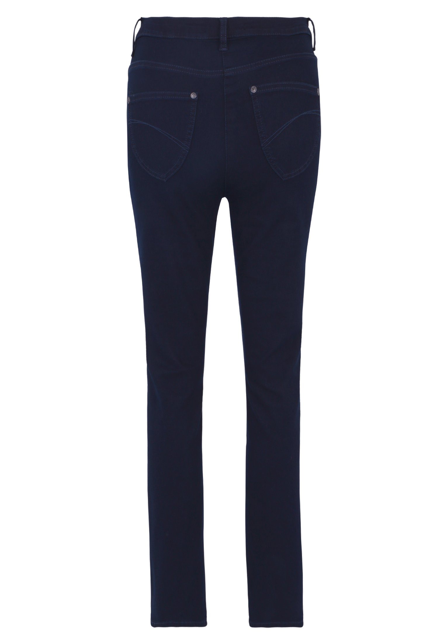 Betty Barclay Regular-fit-Jeans Blue mit hohem Dark Bund Denim