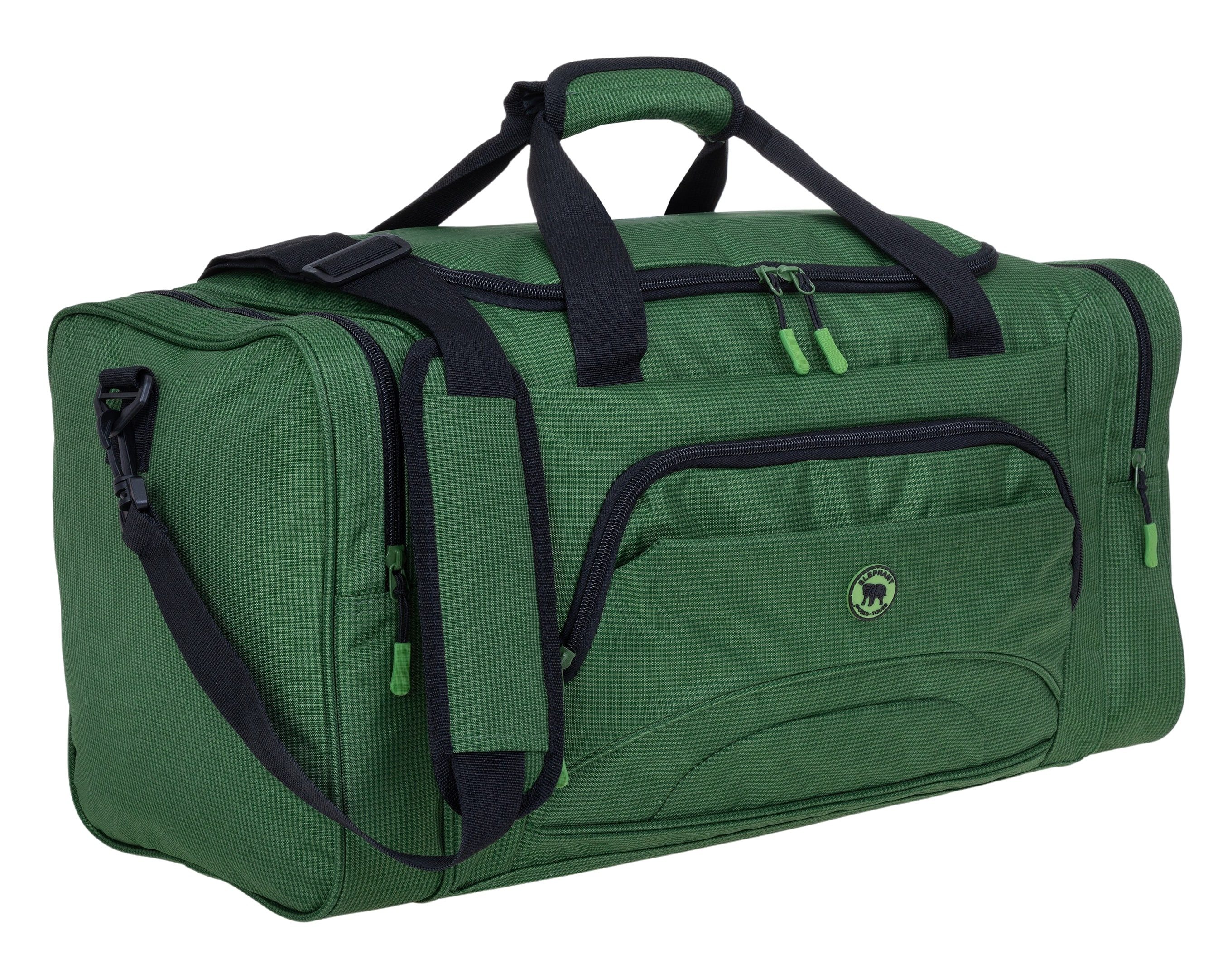 ELEPHANT Sporttasche Reisetasche Saunatasche Damen Herren groß 62 cm XL, Color Sport Reise Sauna Tasche Fitness Gym + Flasche