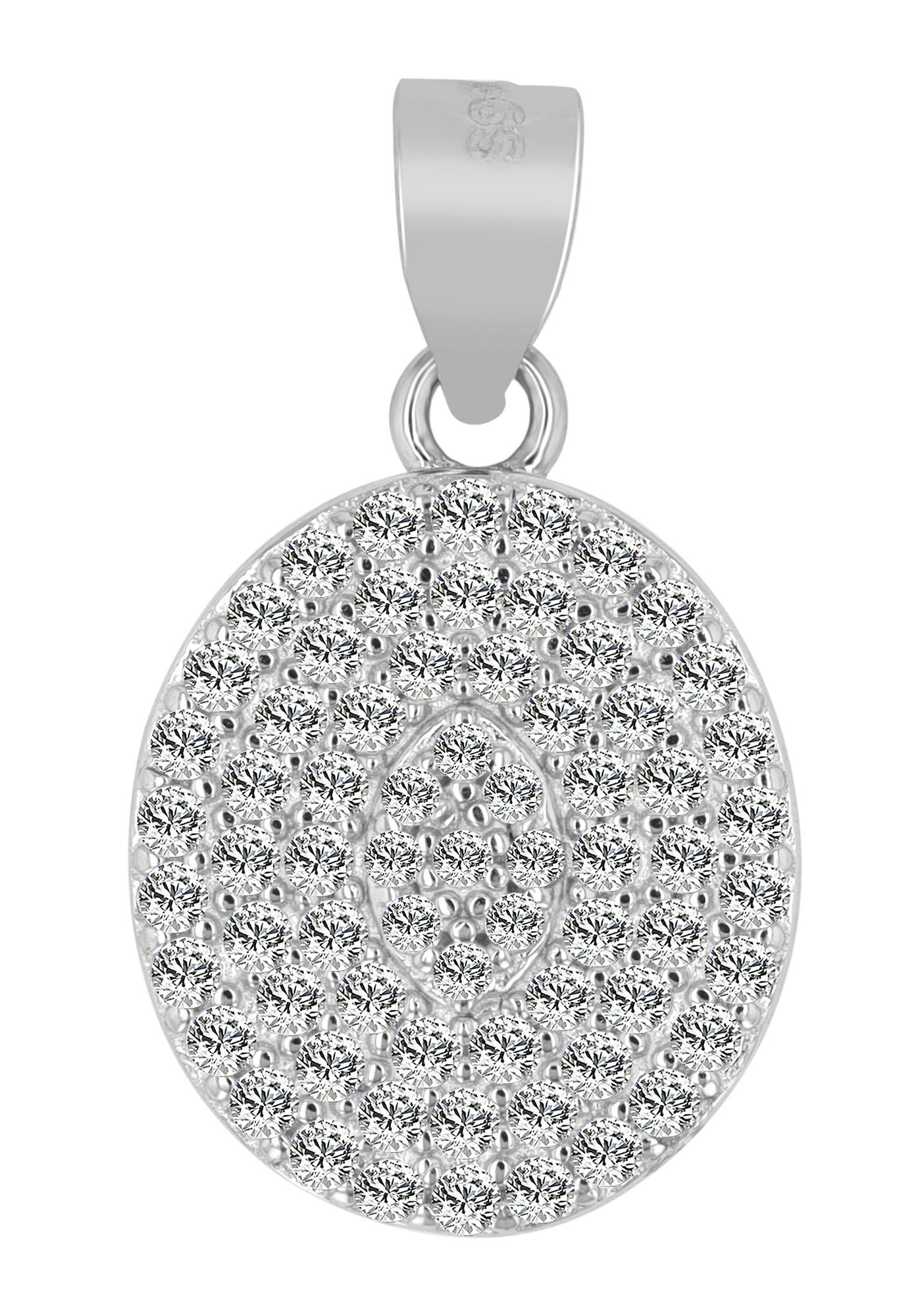 Kettenanhänger Anhänger aus 925 Silber mit Zirkonia