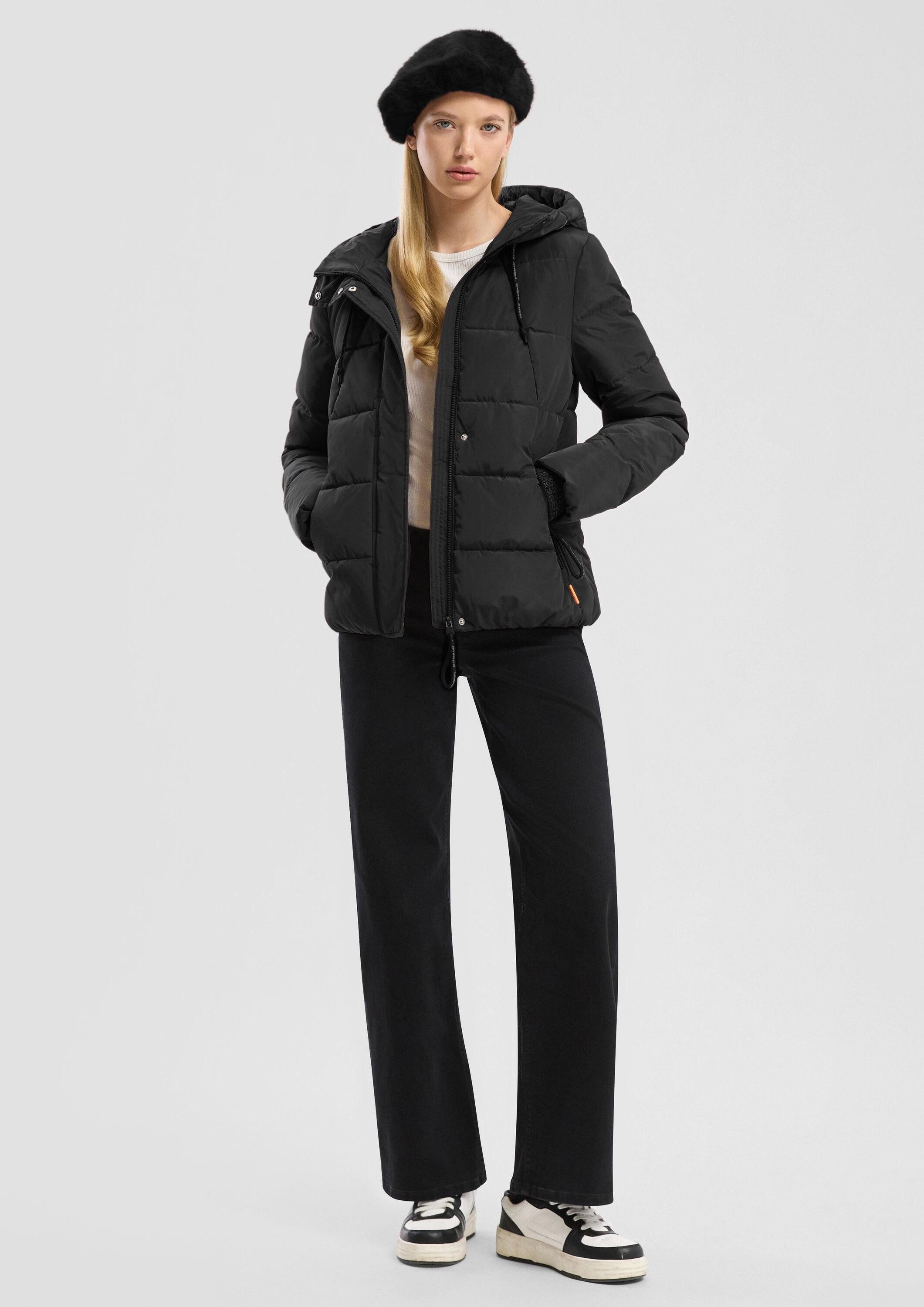 QS Winterjacke Outdoor-Jacke Wattierte Steppjacke