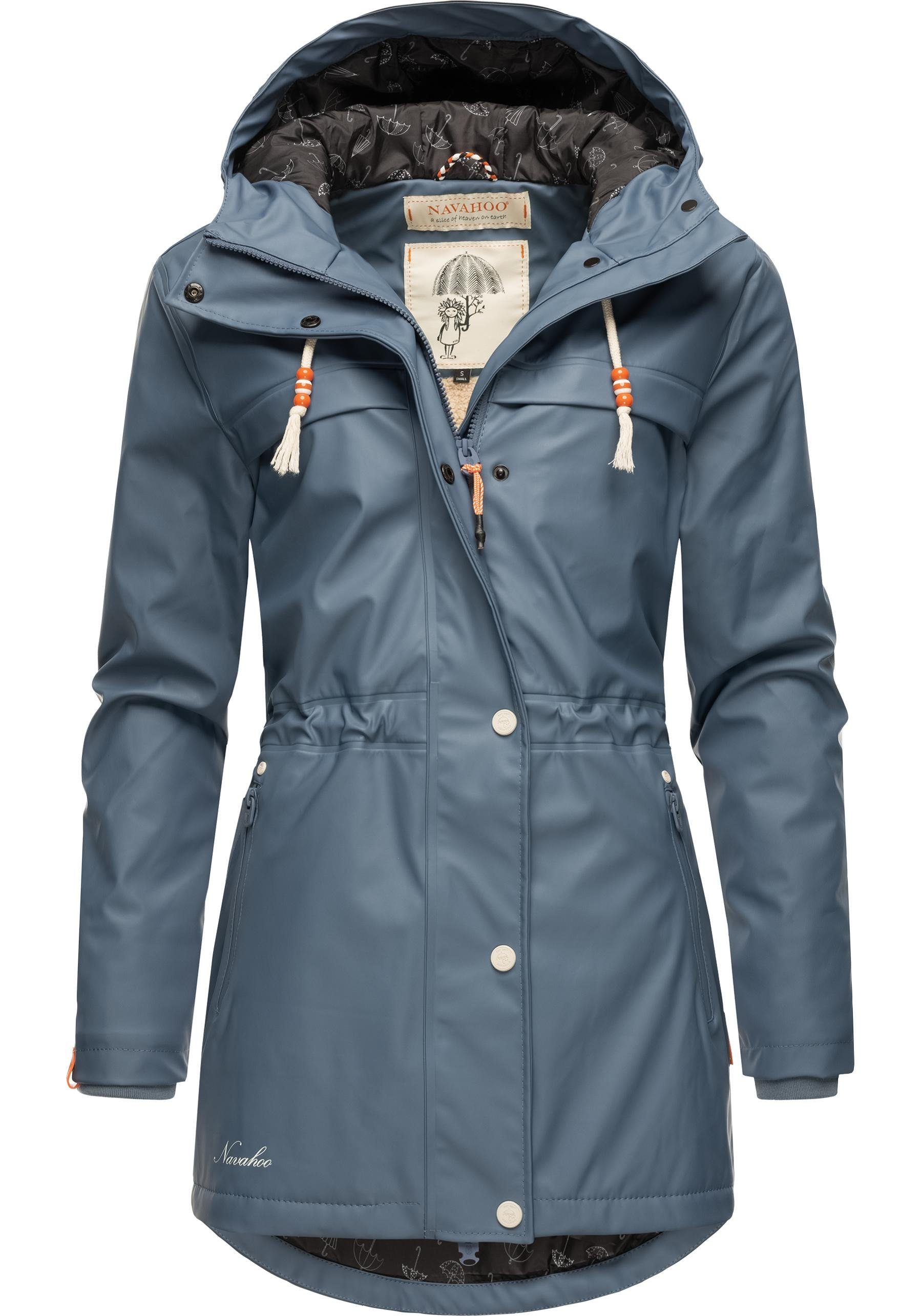 modischer Forest Navahoo dusty Outdoor Damen Regenparka Rainy Regenmantel