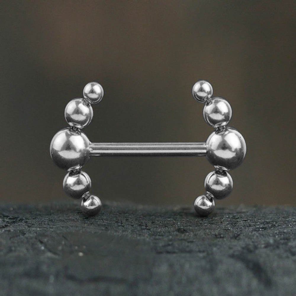 viva-adorno Brustwarzenpiercing Nippelpiercing Brust Barbell Piercing günstig online kaufen