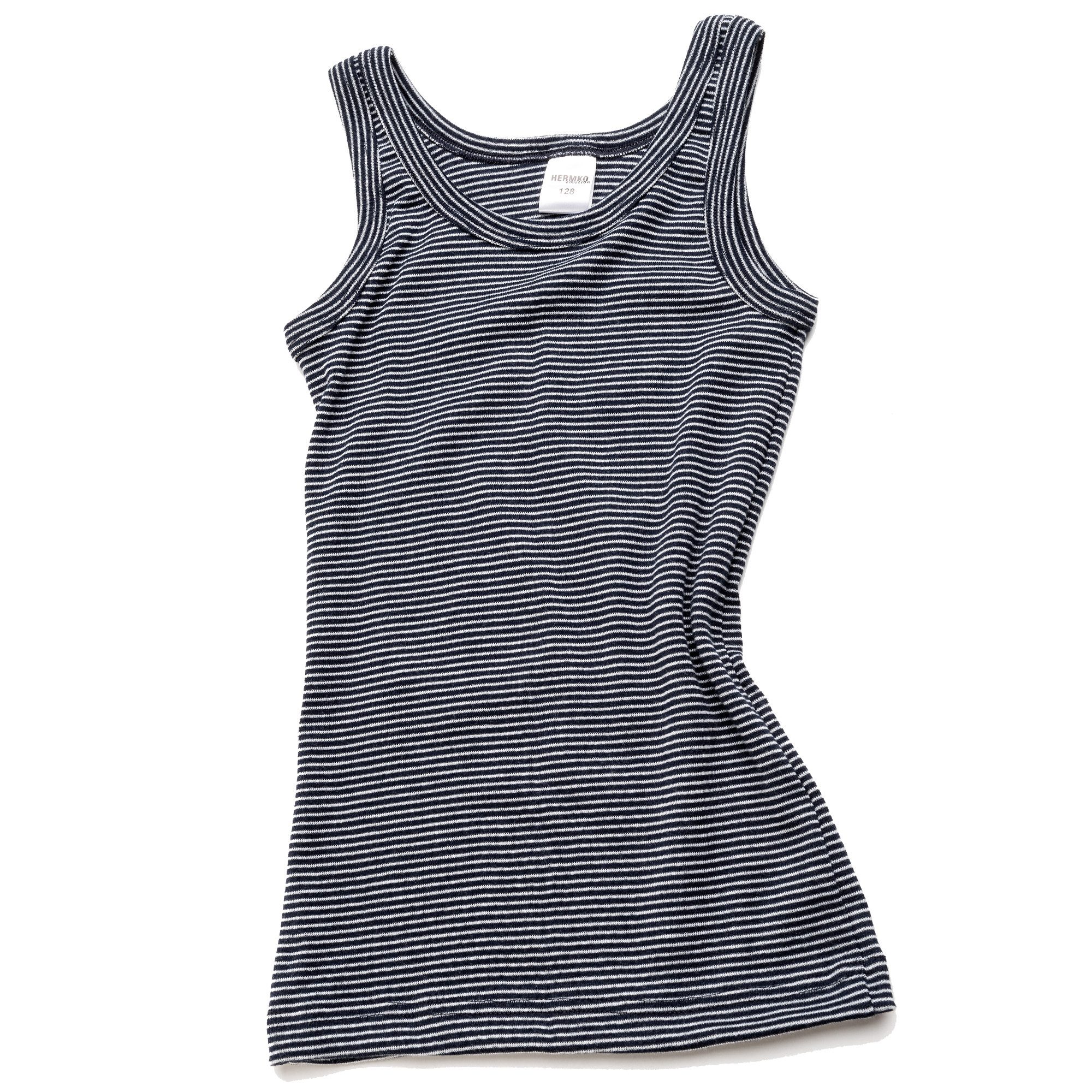 HERMKO Thermounterhemd 2680005 Knaben Unterhemd angeraut