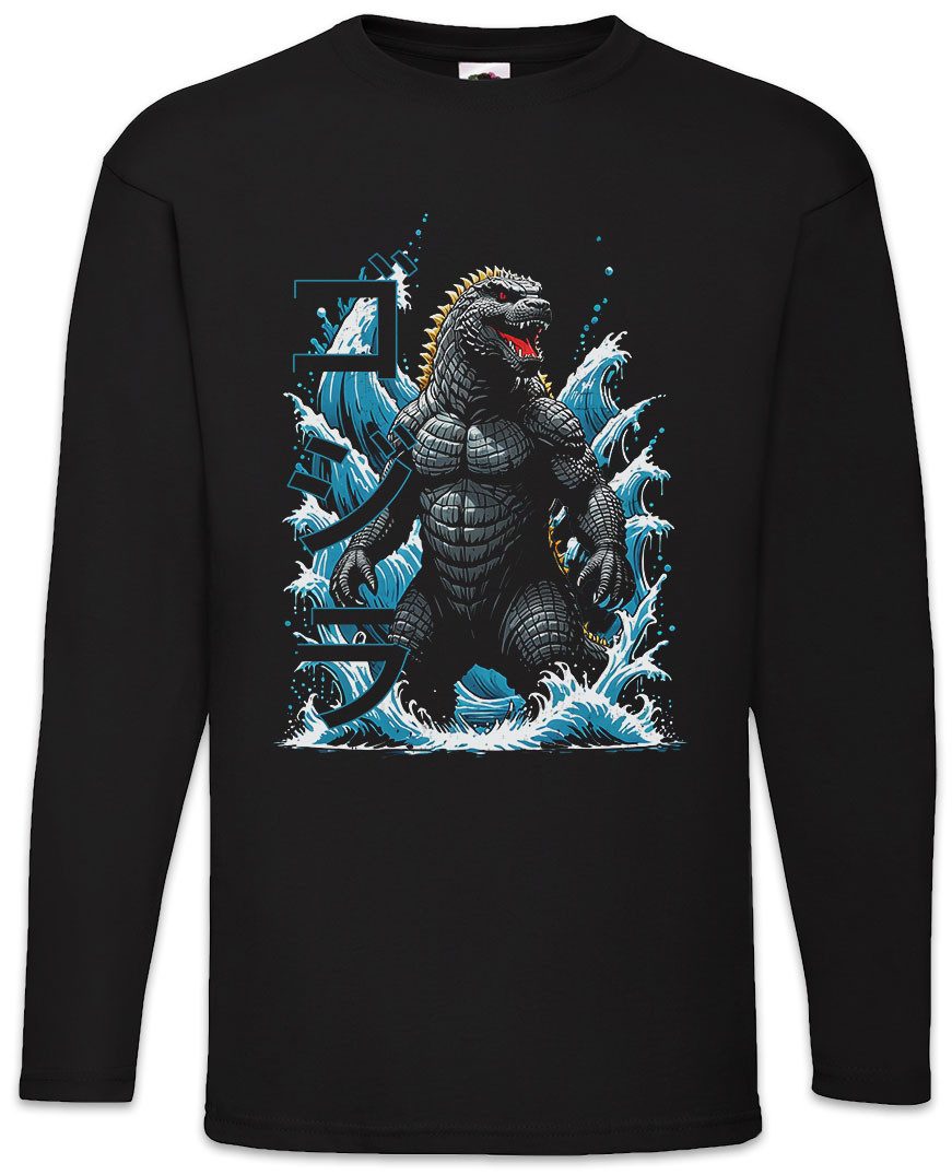 Urban Backwoods Langarmshirt Nippon Monster Langarm T-Shirt Japan Insel Goj günstig online kaufen