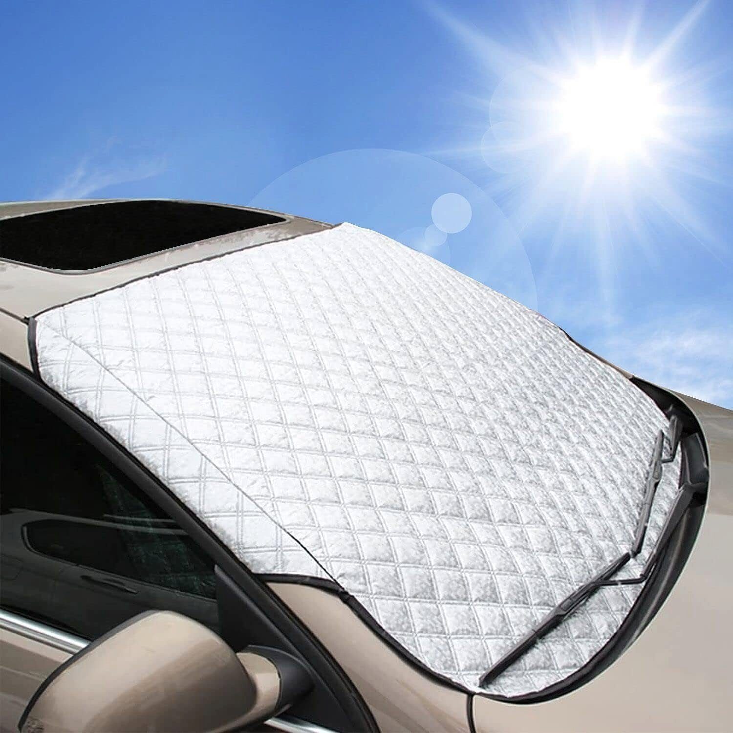 AUKUU Autosonnenschutz Auto-Sonnenschutz Frontscheibenabdeckung