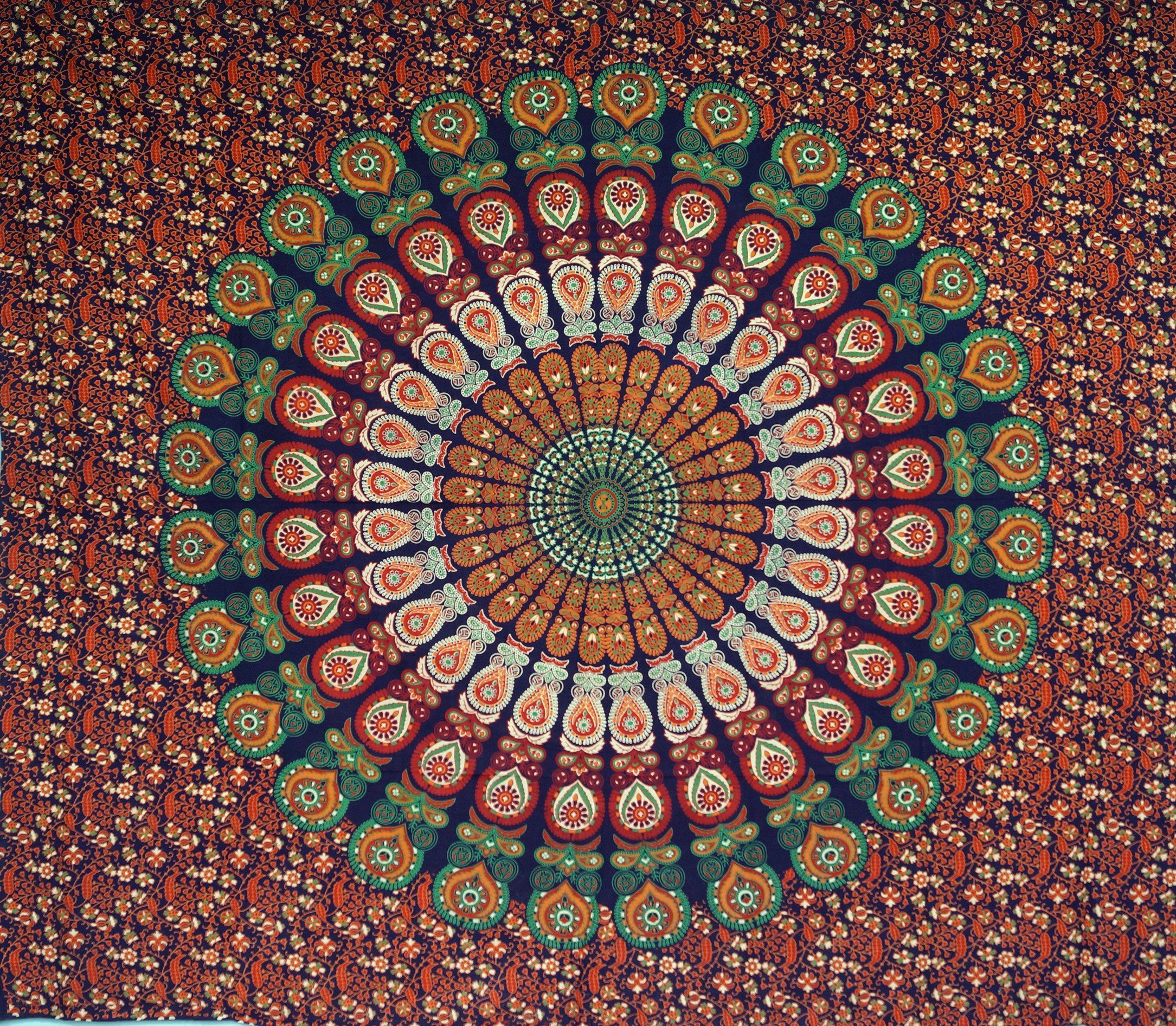 Guru-Shop Tagesdecke Boho-Style Wandbehang, indische Tagesdecke.. günstig online kaufen