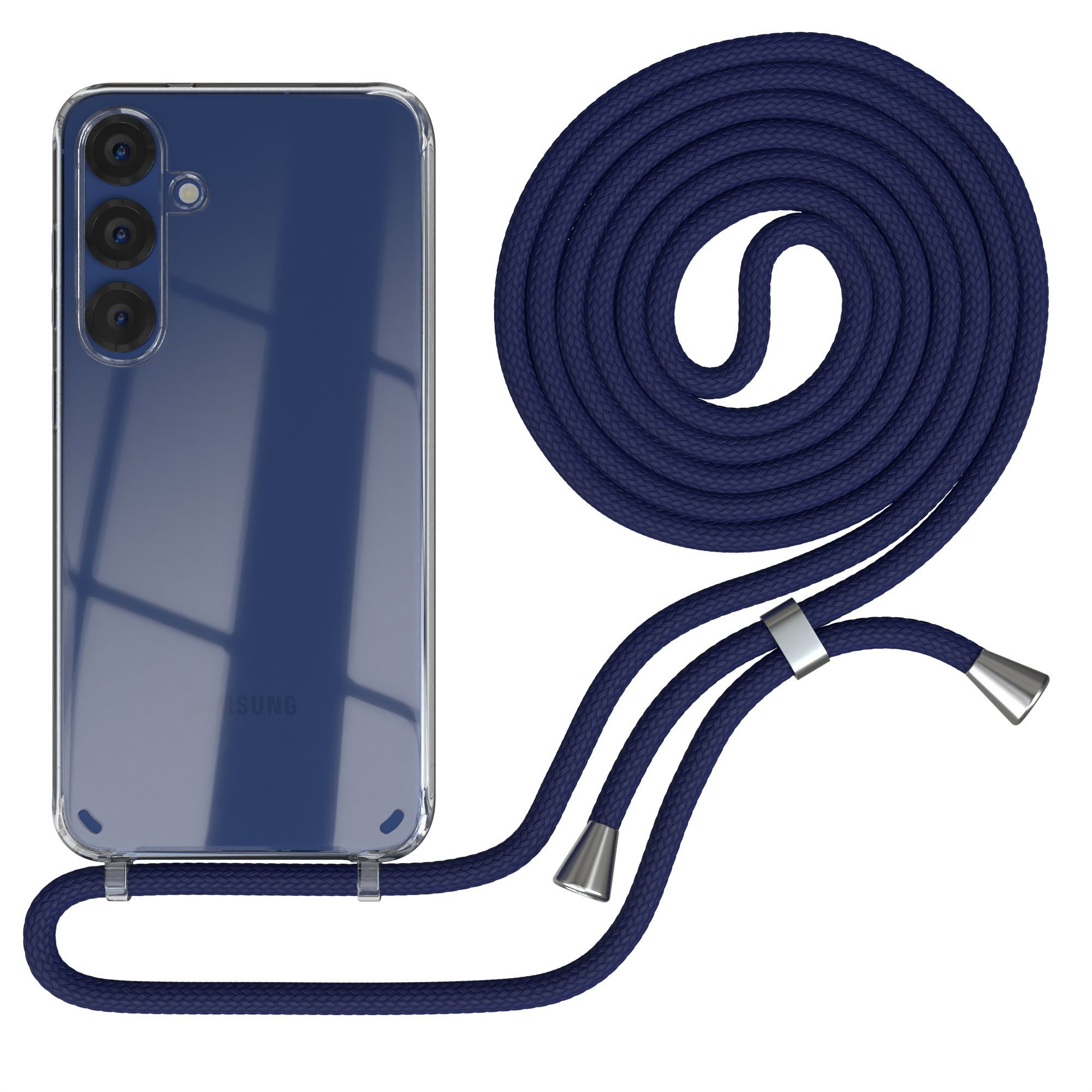 Handykette Hülle mit Kette für Samsung Galaxy S25 Plus