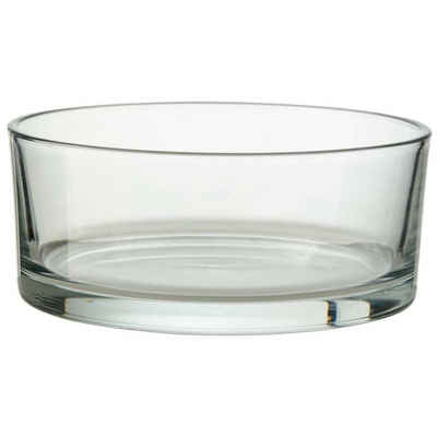 Annastore Dekoschale Glasschale in runder Form Ø 19 cm Schale rund aus Glas Dekoschale (4 St)