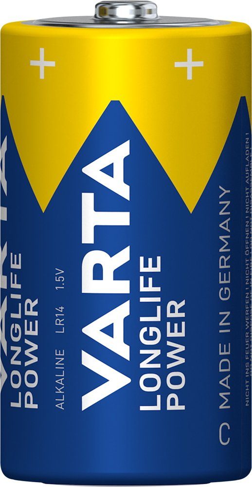 VARTA 20 Varta 4914 Longlife Power C / Baby Alkaline Batterien in 20er Folie Batterie