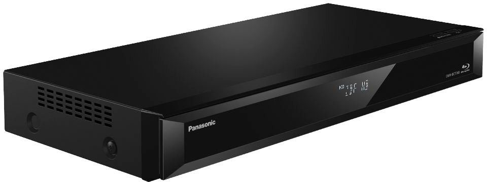 Panasonic DMR-BCT760/5 (4k HD, Twin mit C Upscaling, Blu-ray-Rekorder 4K DVB schwarz (Ethernet), WLAN, Ultra Miracast Tuner) LAN DVB-C-Tuner, (Wi-Fi Festplatte, Alliance), HD GB 500