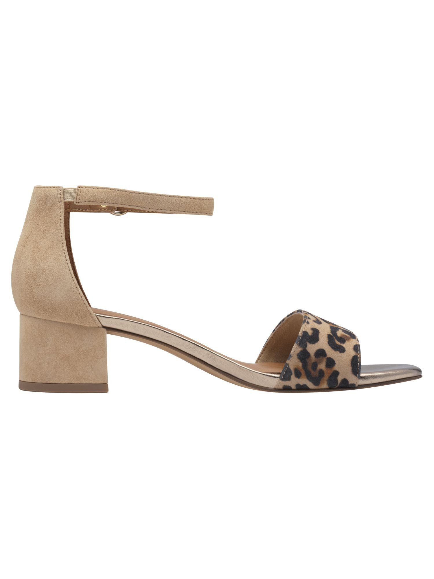 Tamaris ANTIslide aus Leder Blockabsatz 1-28291-44 Sandalette ANTIslide