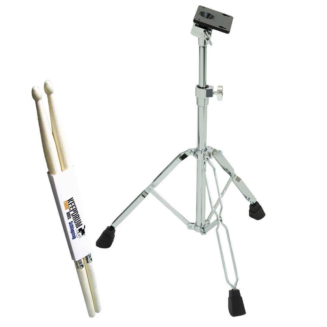 Schlagzeug Roland PDS-20 Pad-Stativ mit Schlagzeugstöcken