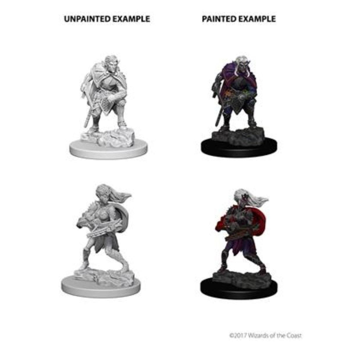 WizKids Spielfigur D&D Nolzur's Marvelous Miniatures Drow