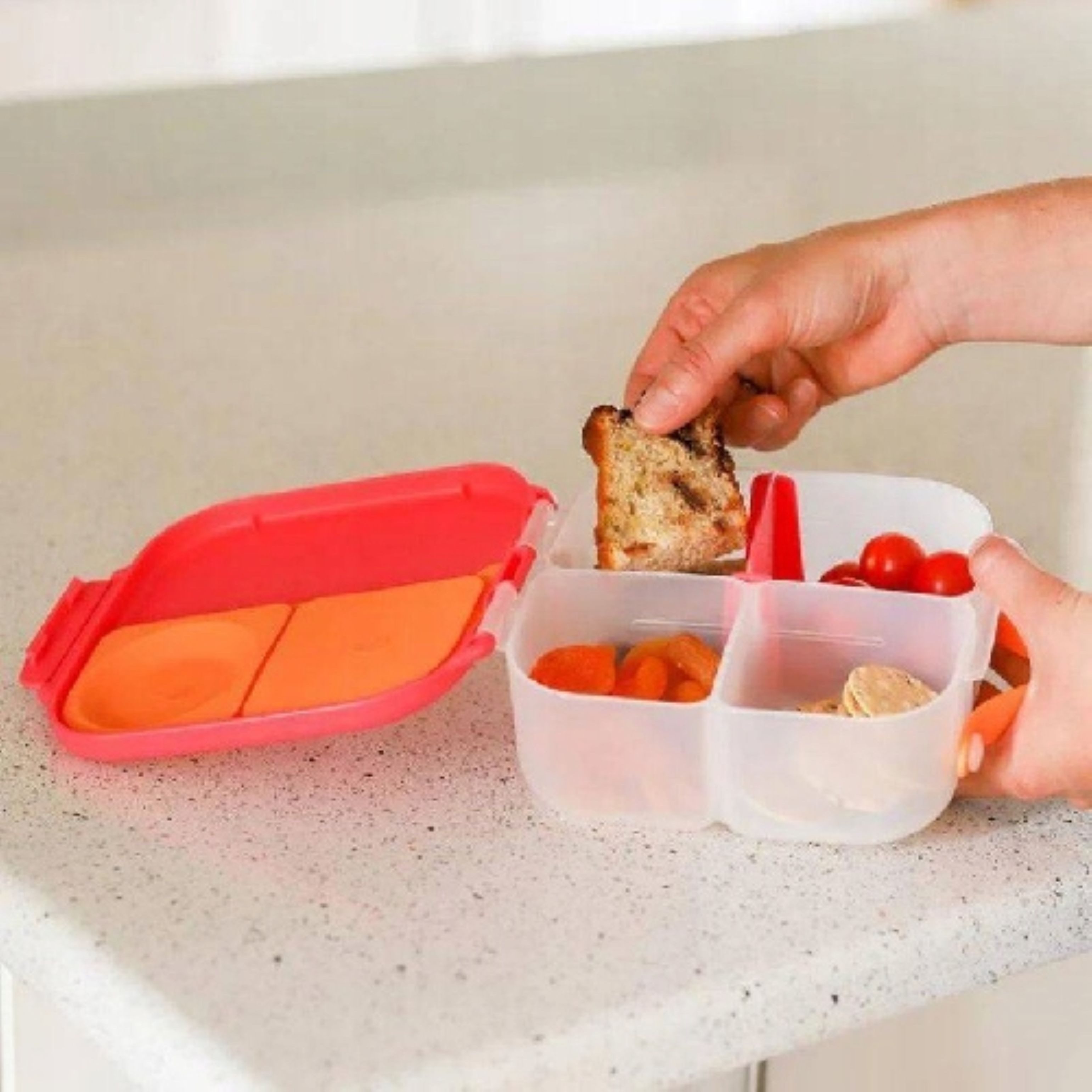 B.BOX Lunchbox B.box Mini Lunchbox Kinder Brotdose Strawberry Shake BPA-frei 1L, (1-tlg)