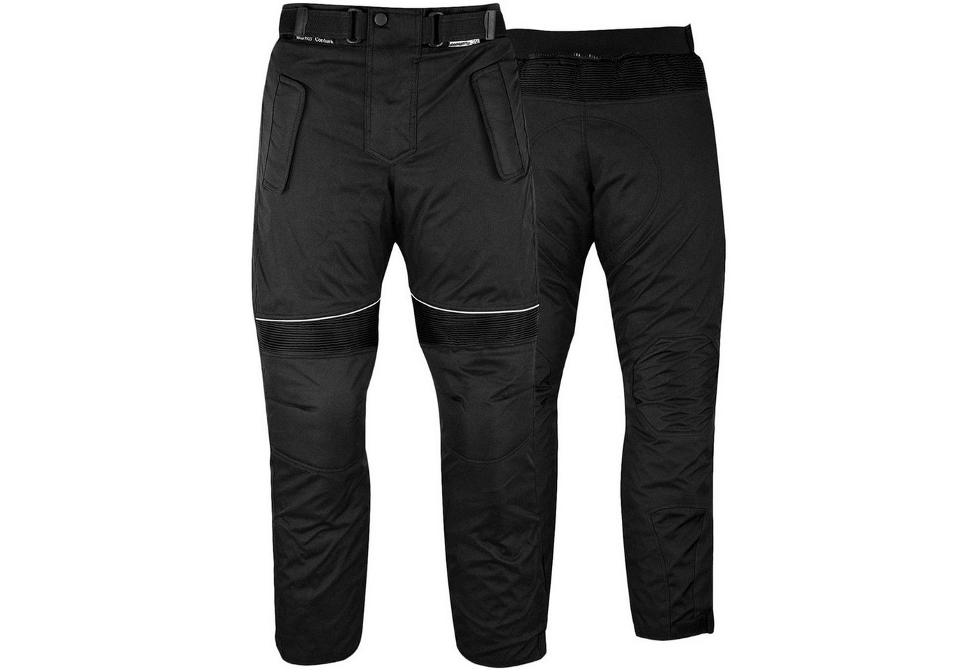 German Wear Motorradhose GW350T schwarz Motorradhose Cordura Textilhose Schwarz