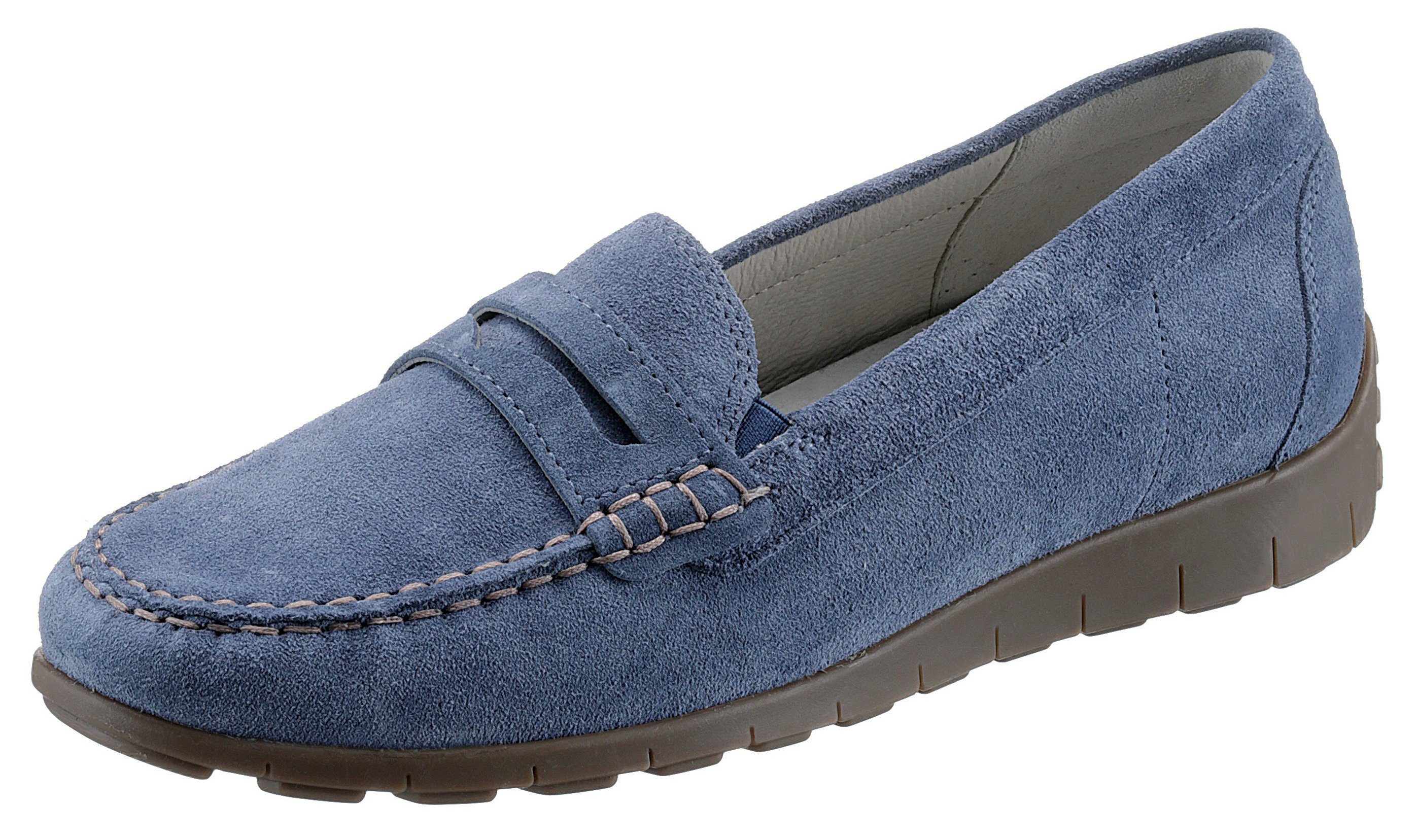 Waldläufer H-LUCY Mokassin Slipper, Freizeitschuh, Halbschuh mit typischer günstig online kaufen