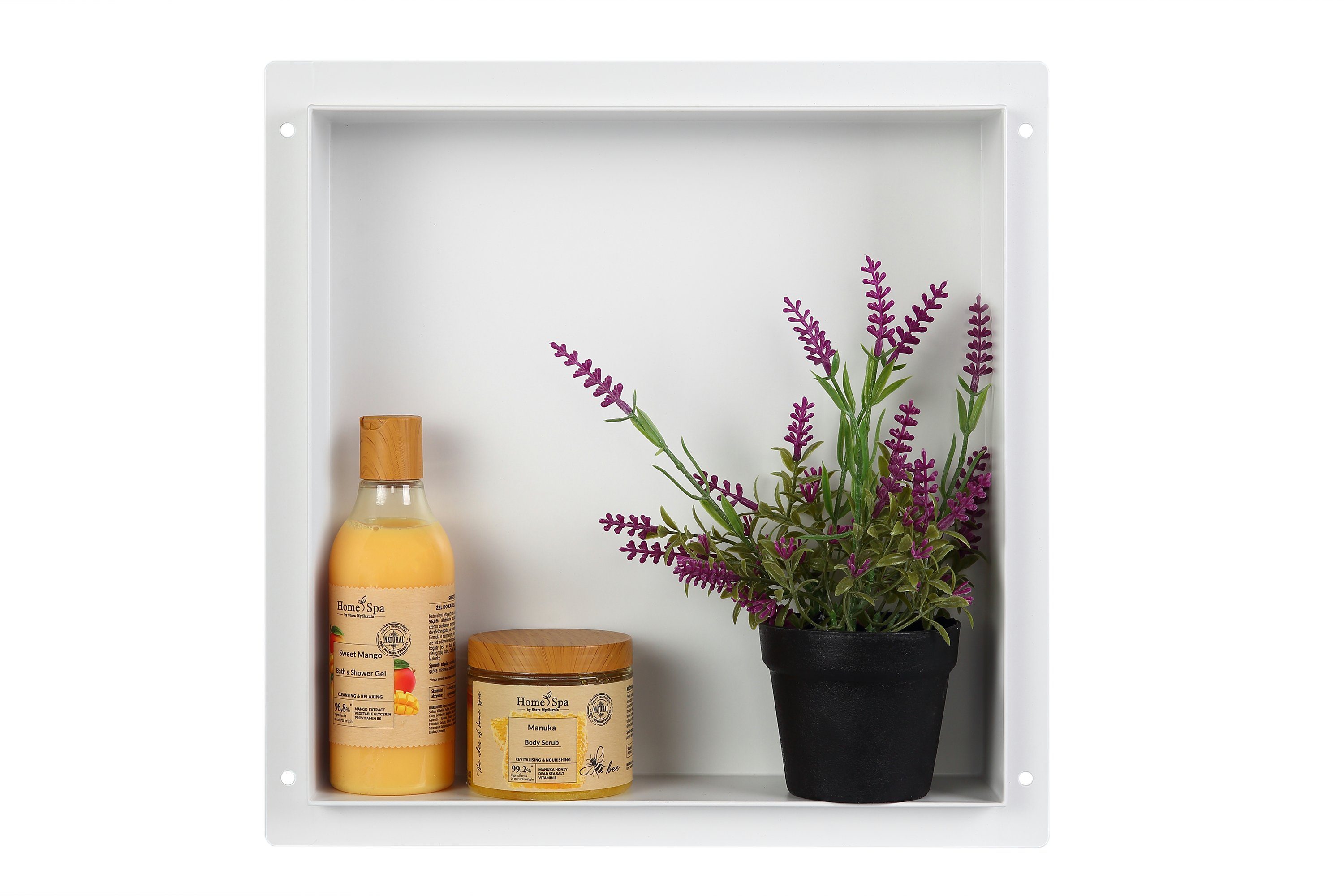 KOLMAN Badregal Duschregal Unterputz 30x30x10 cm günstig online kaufen