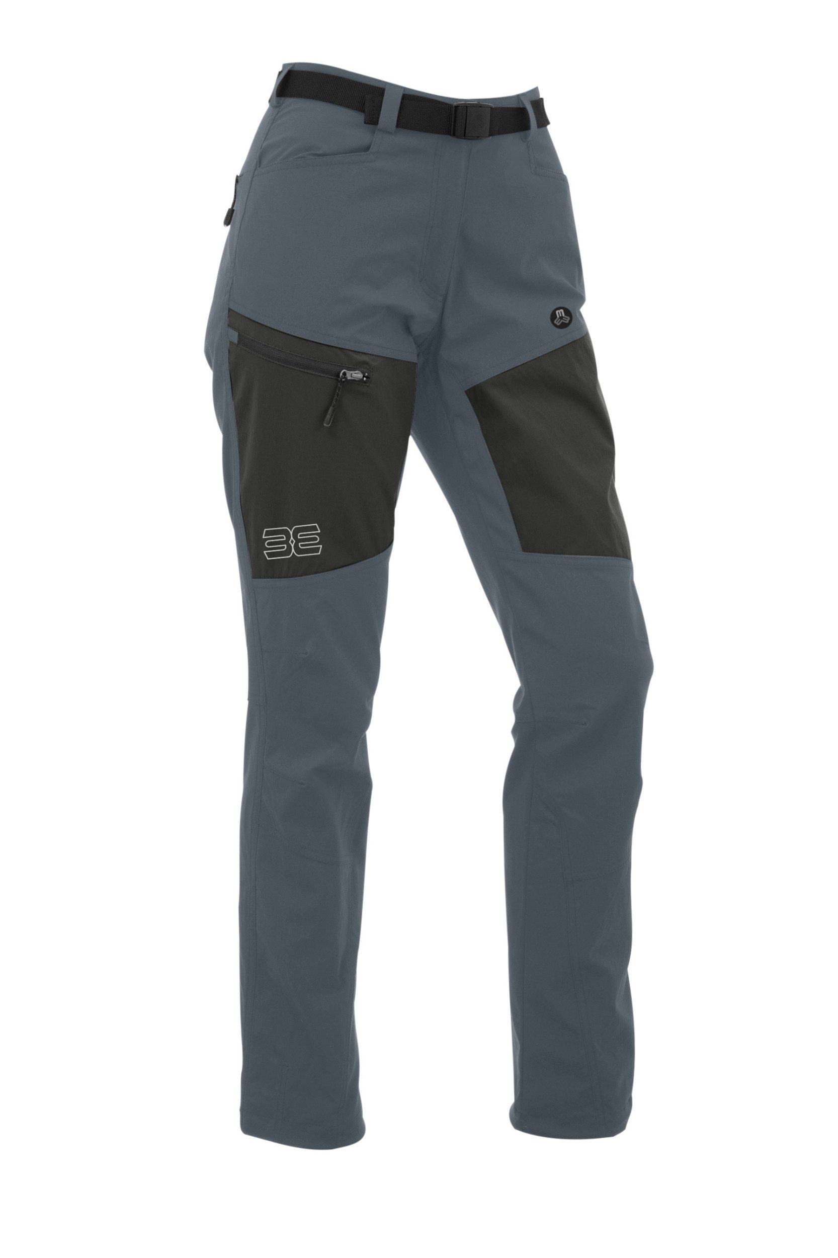 Maul Bundfaltenhose Astoria 3XT - lange Hose elast ANTHRA/SCHWARZ