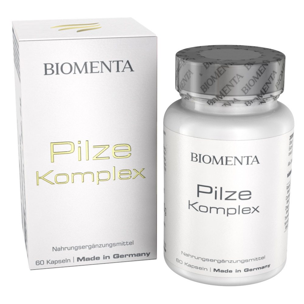 Pilze Komplex - 60 hochdosierte Vitalpilz Kapseln - Premiumqualität Kapseln