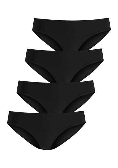 LASCANA Jazz-Pants Slips (Packung, 4-St) aus elastischer Baumwolle