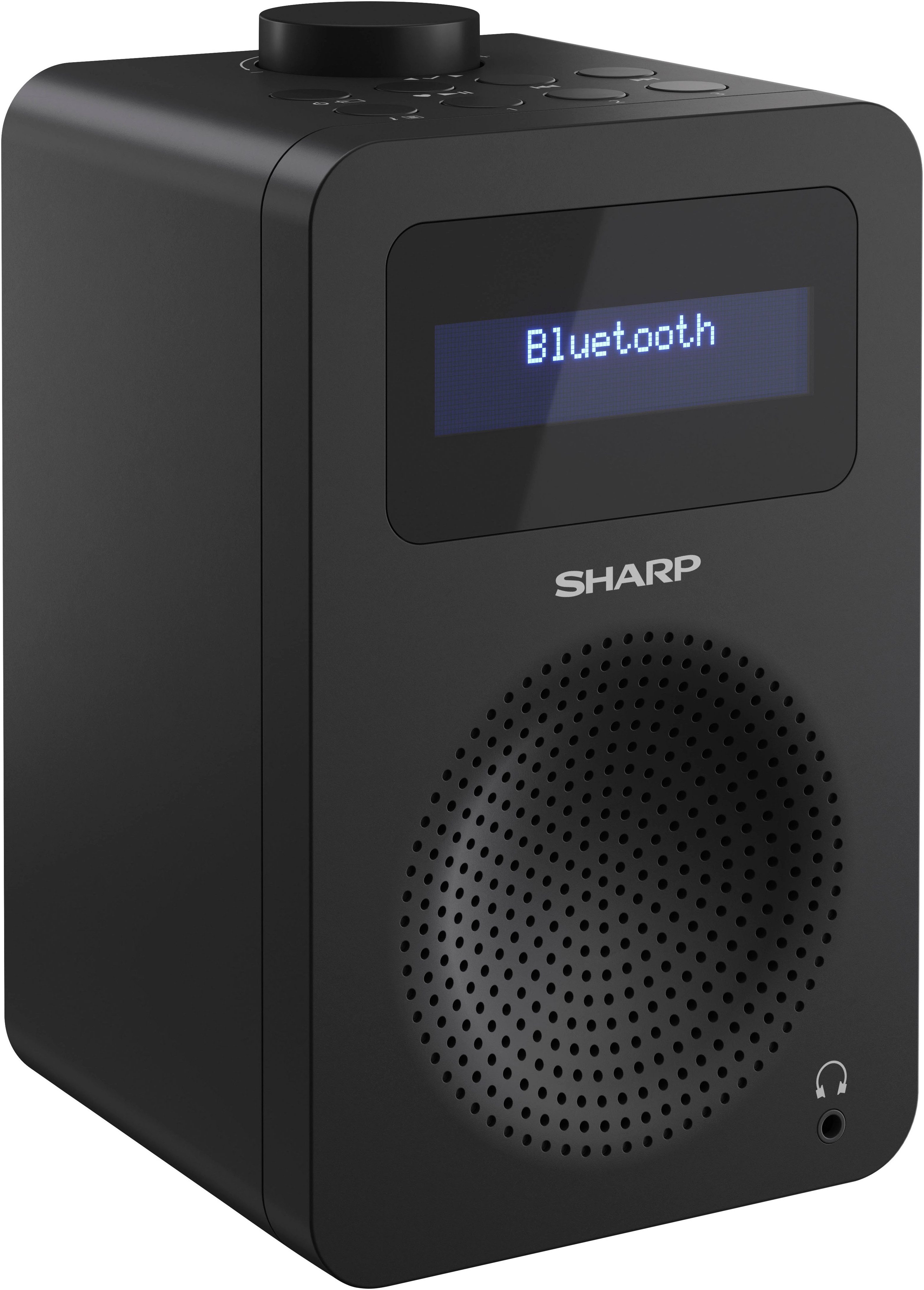 Sharp Digitalradio Tokyo Radio (Digitalradio (DAB), FM-Tuner mit RDS, 5 W)