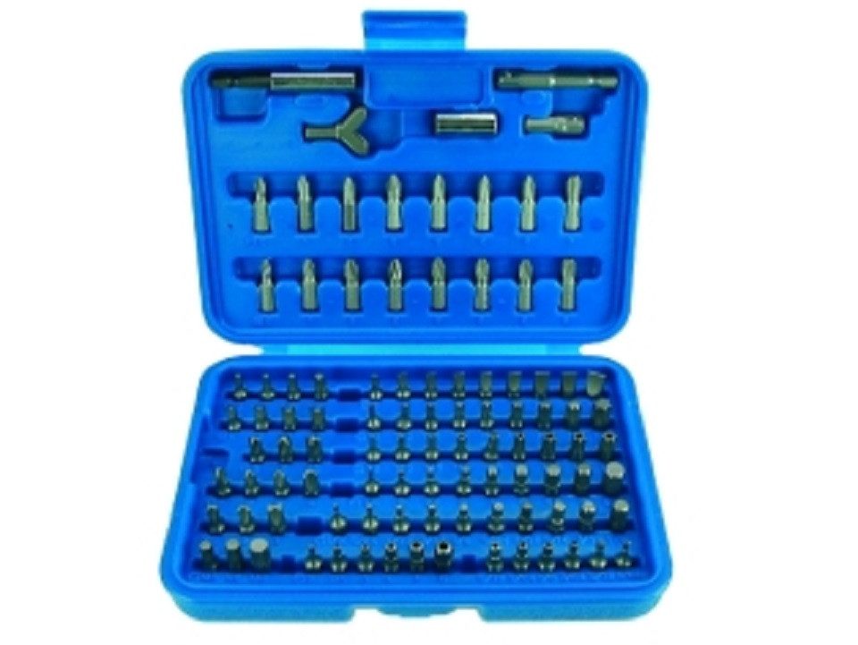 HaWe Bit-Set HaWe Spezial-Bit-Satz, 1100.0, 100 tlg., 1/4", 1-St., Chrom-Vanadium