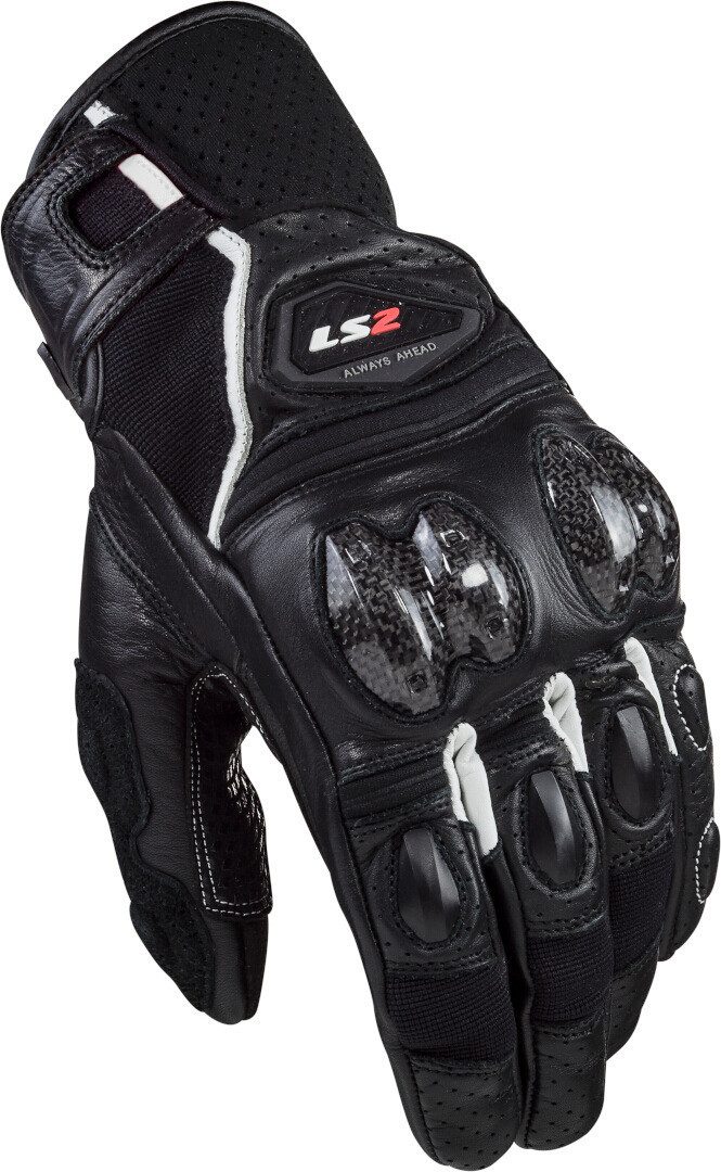 LS2 Motorradhandschuhe Spark II Leather perforierte Motorradhandschuhe