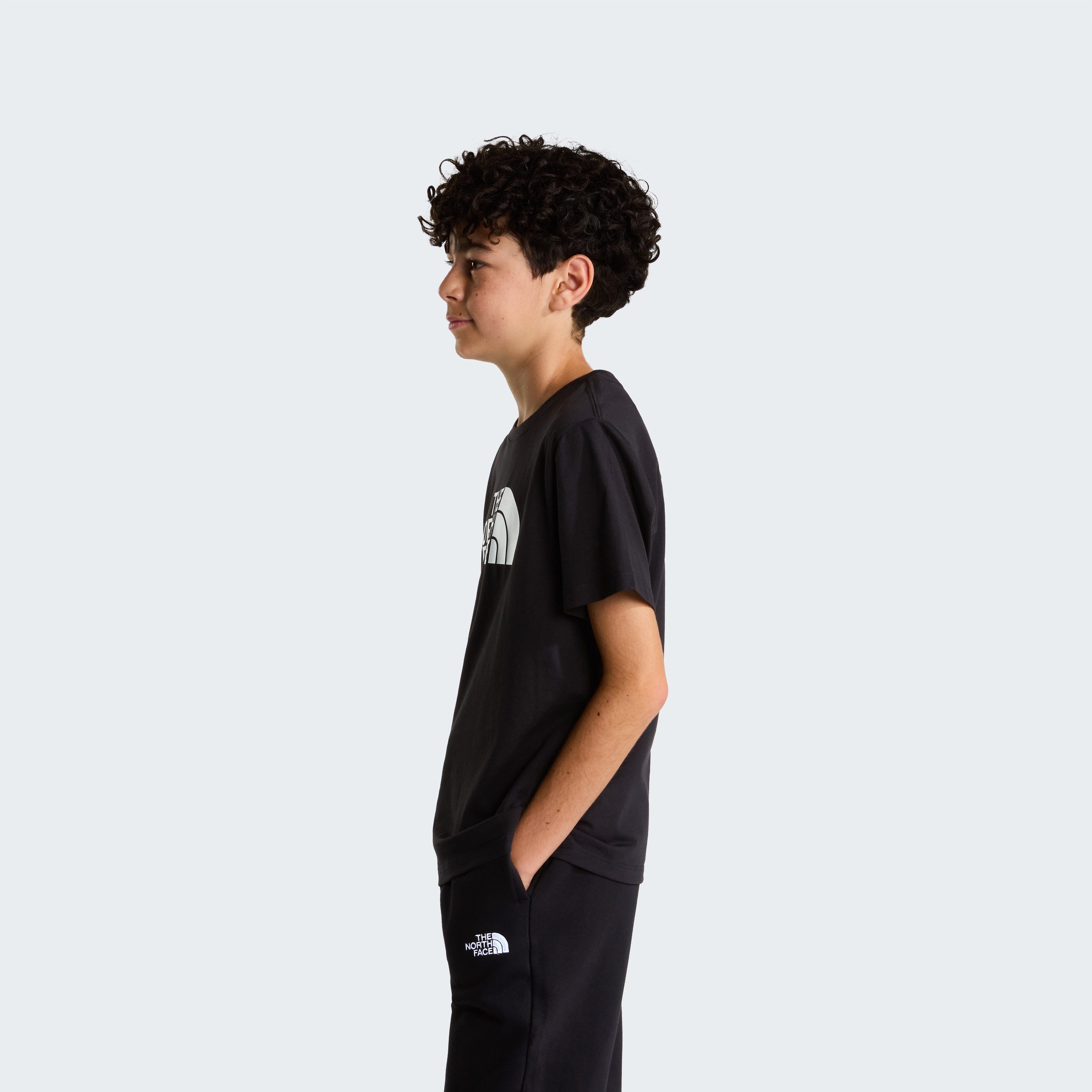 The North Face T-Shirt TEEN EVOLUTION HALF DOME SS TEE für Jugendliche, mit sportlichem Stil, Kurzarmdesign, aus Baumwolle – Bild 4 von 5