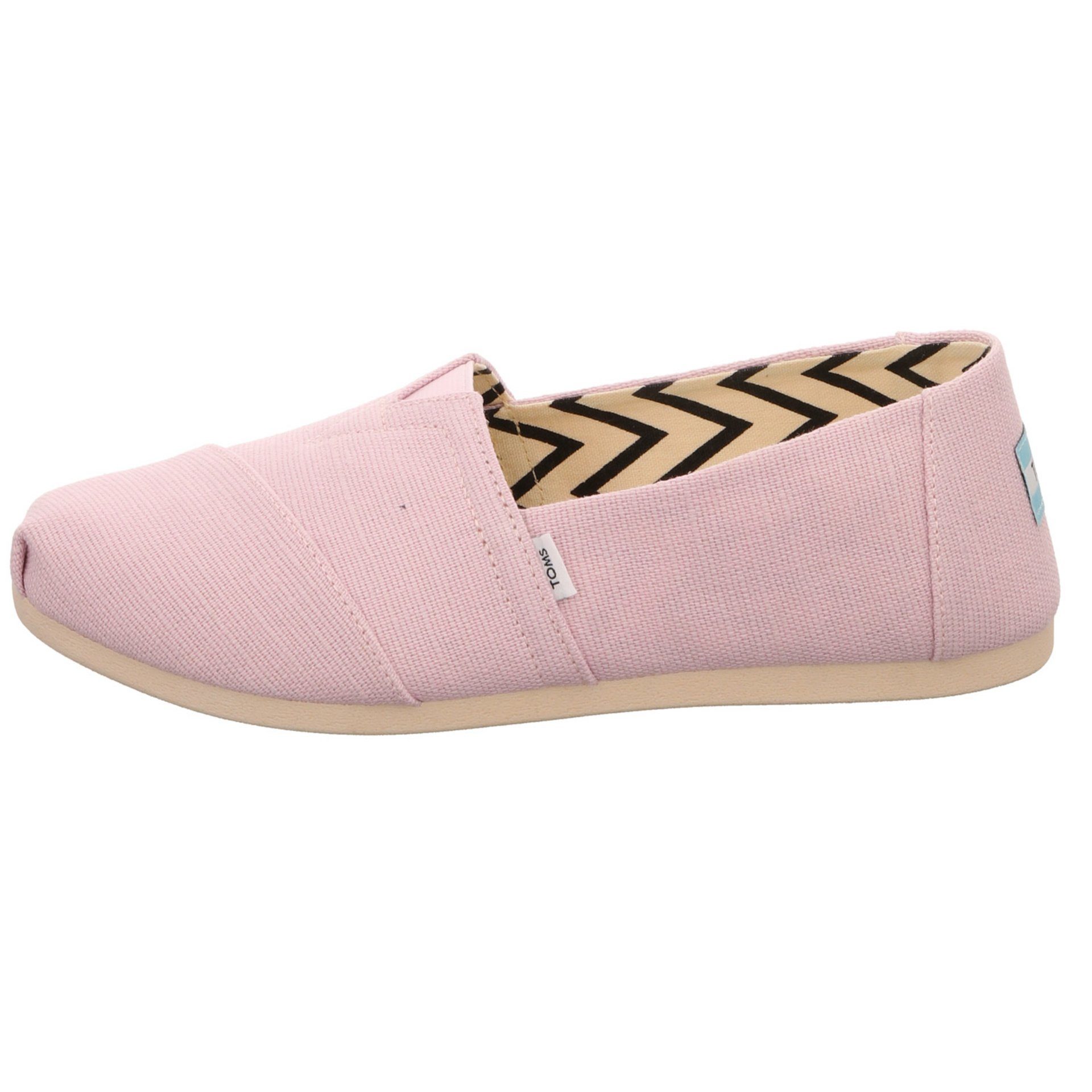 TOMS Damen Alpargata Textil Slipper Slipper purble Schuhe Slipper