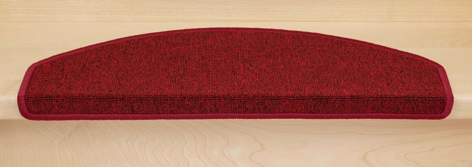 Metzker® Stufenmatte Stufenmatten Ariston Halbrund 65x24cm Trittfläche Wein günstig online kaufen