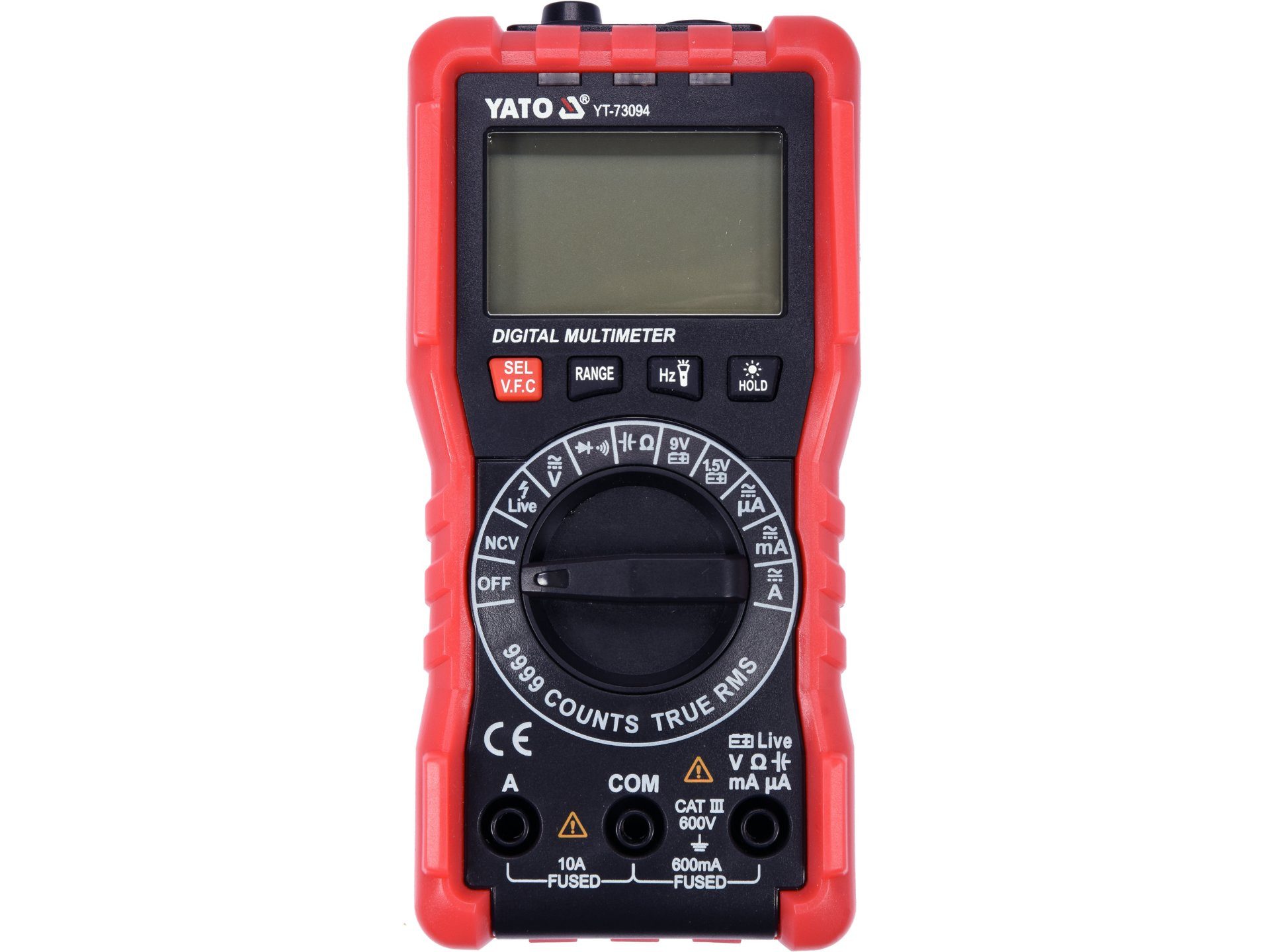 Yato Multimeter WIELOFUNKCYJNY MIERNIK CYFROWY, (Multifunktions‑Digitalmultimeter TRUE RMS, Multifunktions‑Digitalmultimeter TRUE RMS)