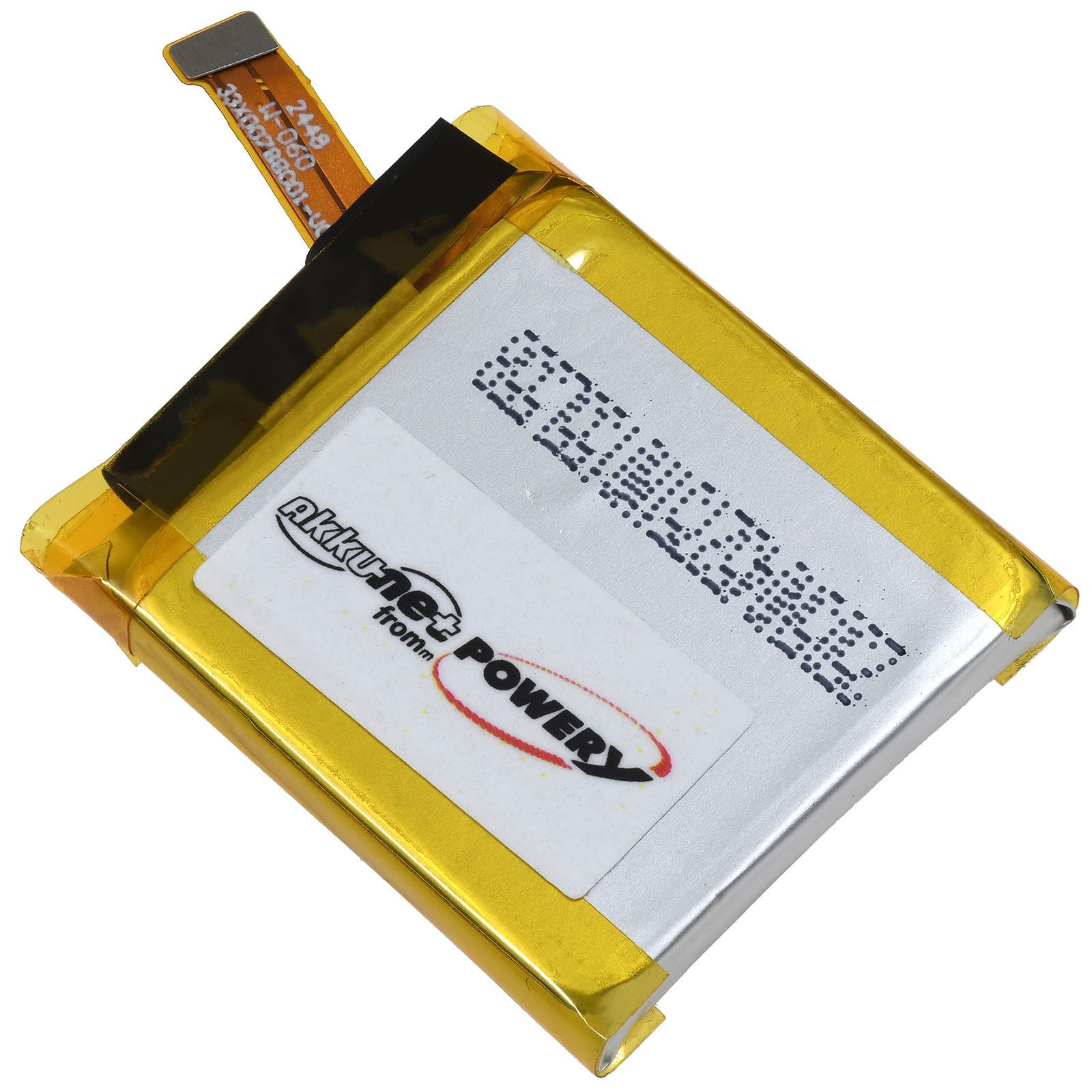 Powery Akku für Fossil Typ APP00222 Akku 370 mAh (3.8 V)