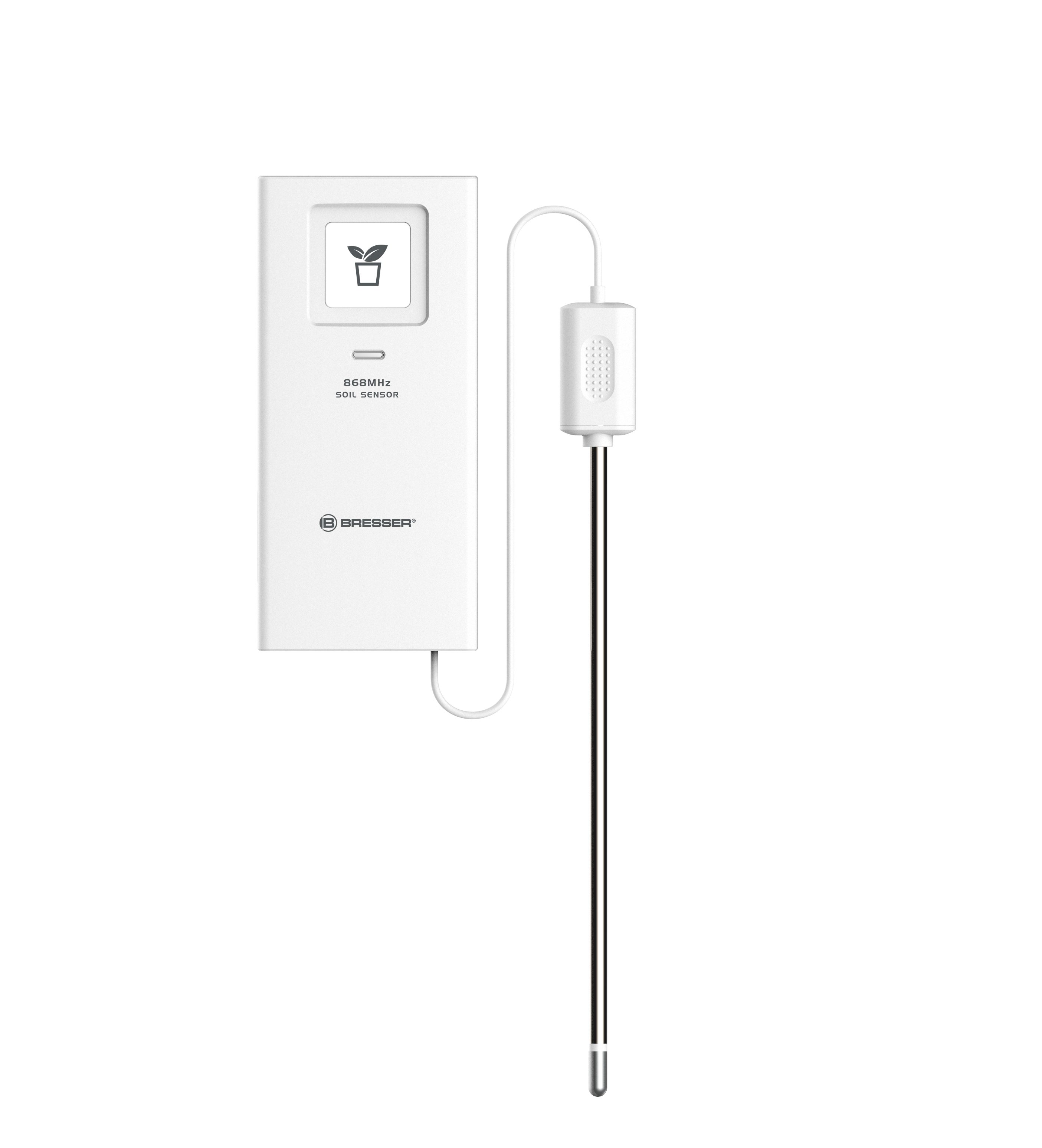 BRESSER Bodenfeuchtesensor BRESSER Boden-Temperatur- und -Feuchtigkeitsmesser