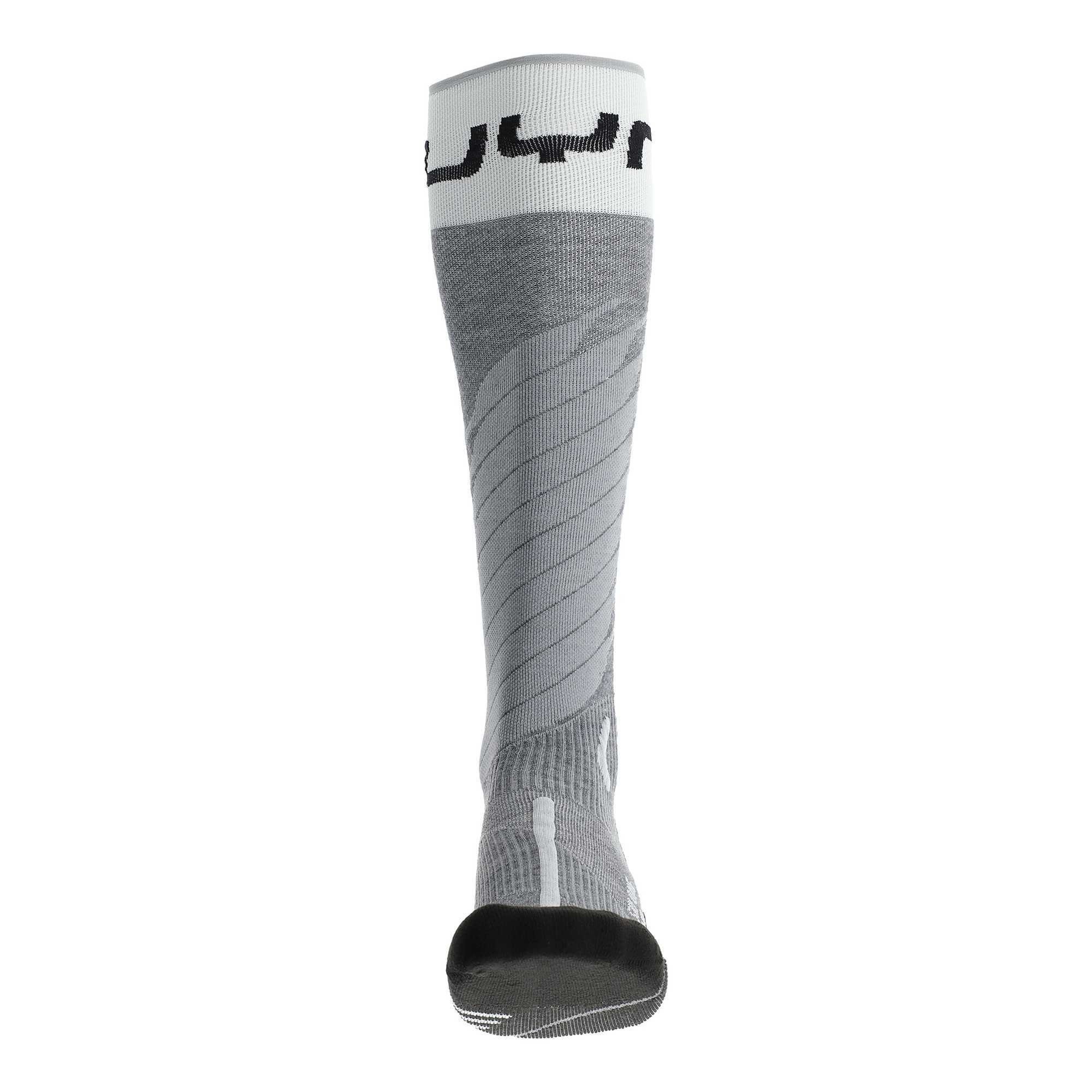 Ski Sportsocken Grey One Merinowolle UYN Socken - Melange White Merino Socks, - Herren