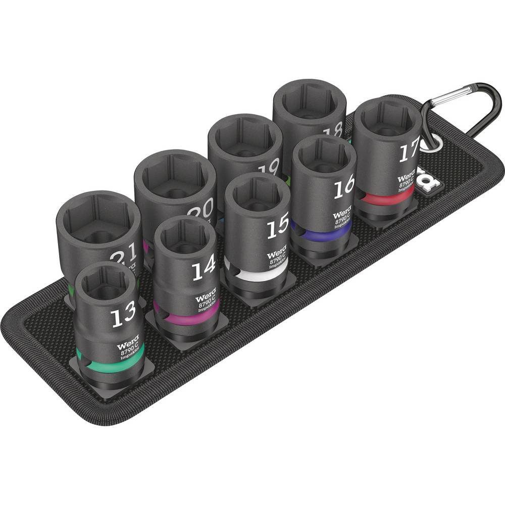 Wera Steckschlüssel Steckschlüsseleinsatz-Satz, 1/2″-Antrieb 05004580001