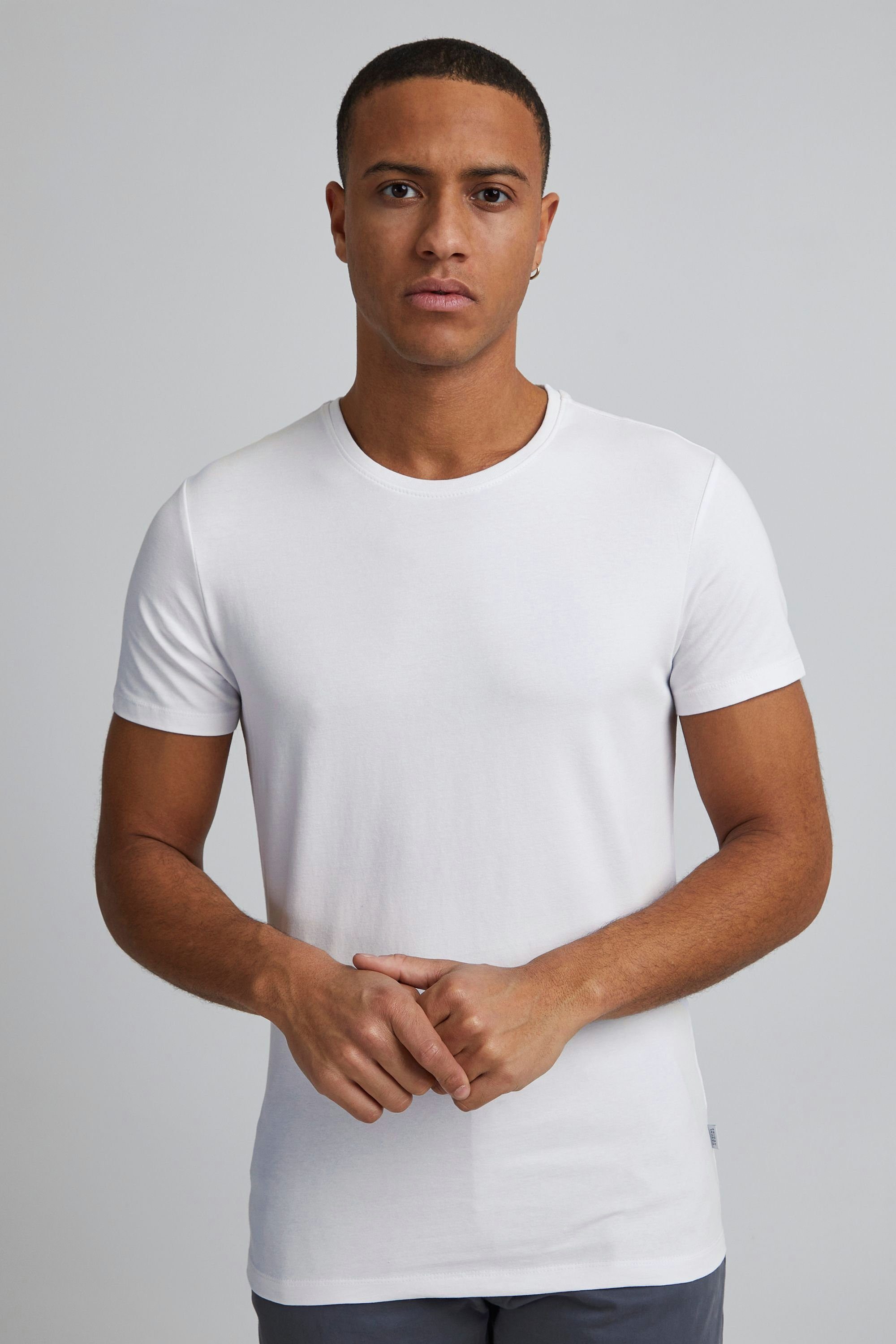 Casual Friday T-Shirt CFDavid - 20503063 Klassisches Shirt mit super Passform Bright white (50104)