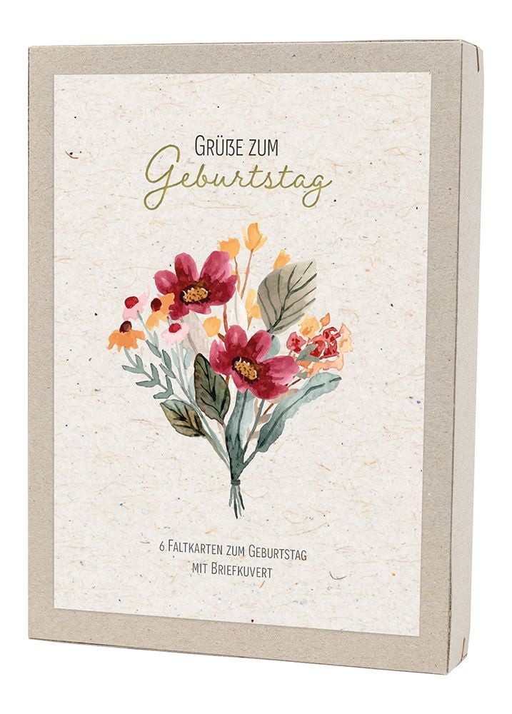 Belletristik Kartenbox - Grüße zum Geburtstag Kartenbox diverse