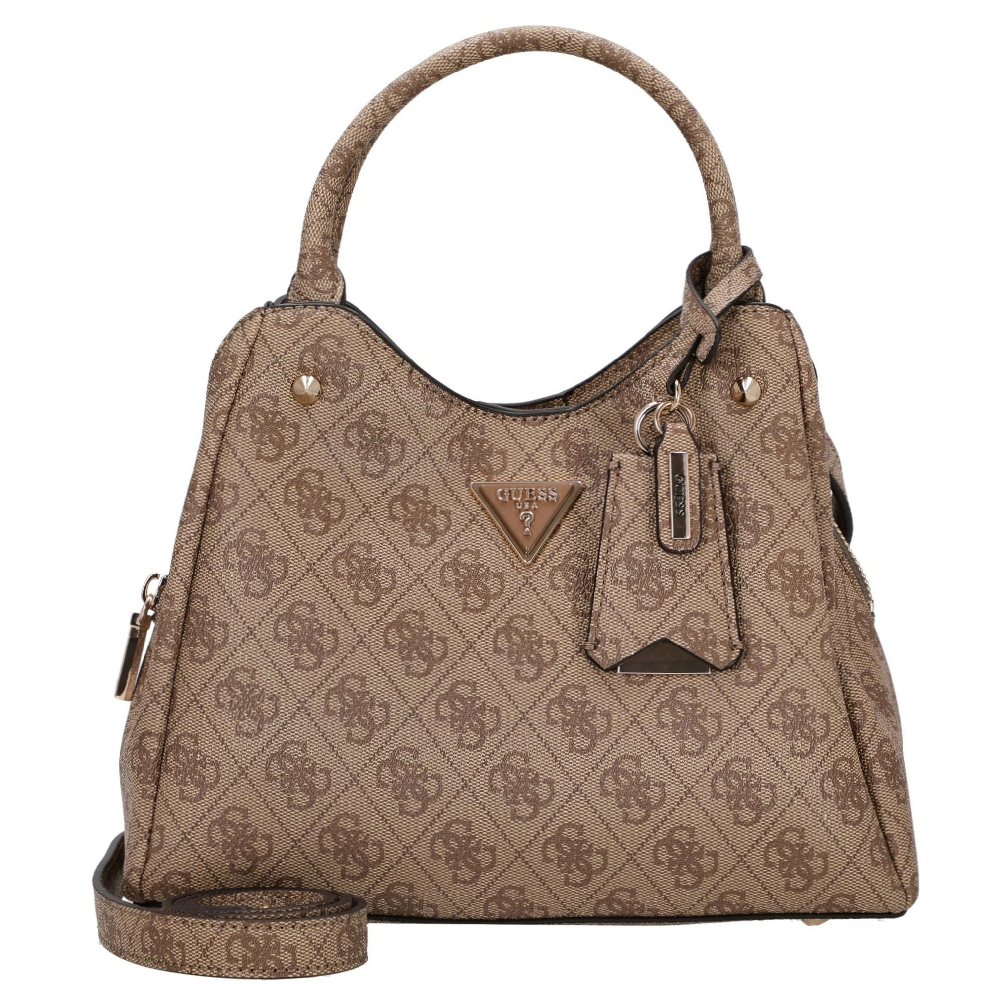 Guess Handtasche Meridian ll - Henkeltasche 29 cm (latte logo) günstig online kaufen