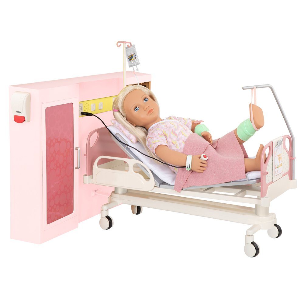 Our Generation Puppen Accessoires-Set Get Well Krankenzimmer