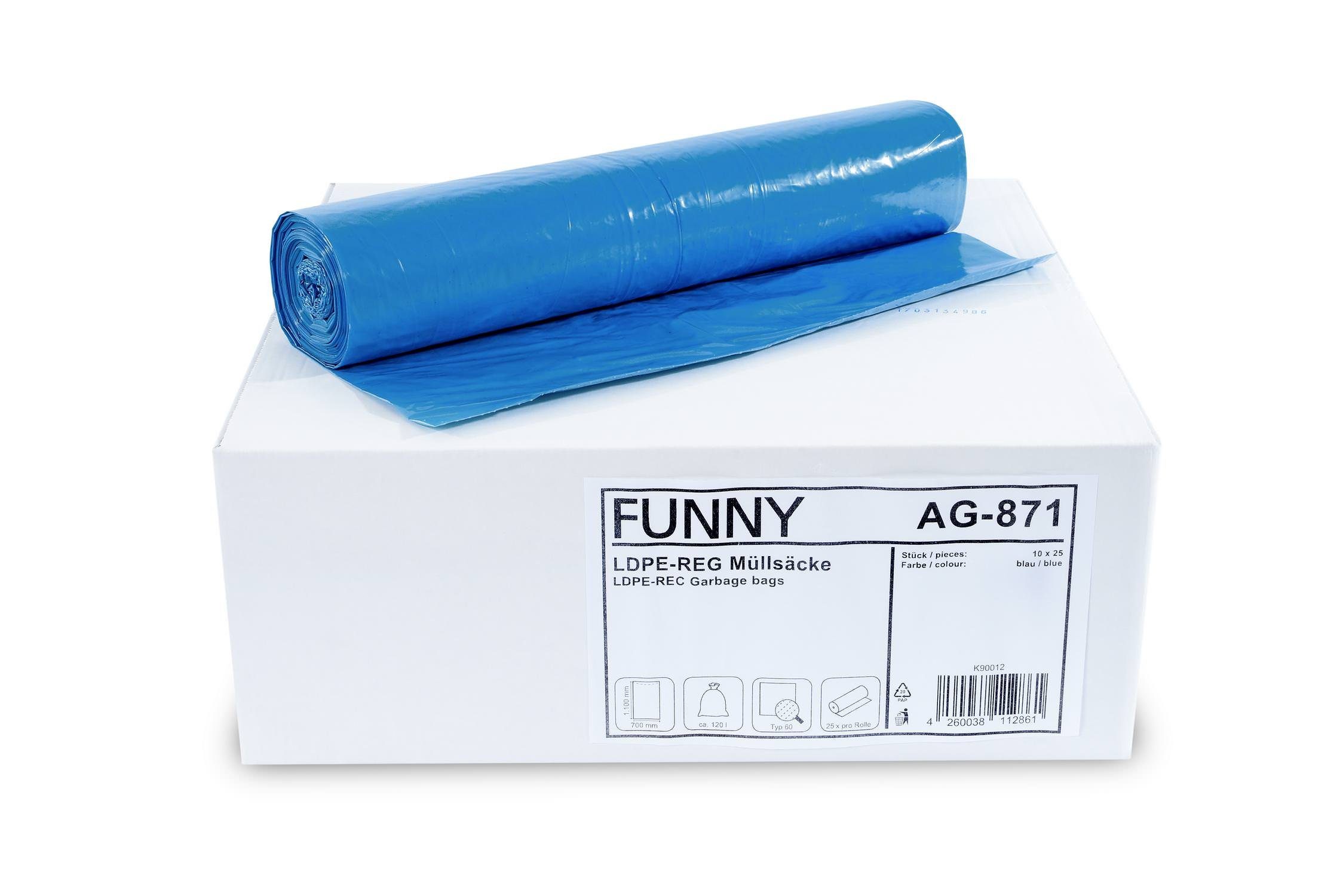 Funny Мусорные урны, 30-240 Volumeninhalt, Zubehör für Gastronomie, Umzüge, Arztpraxen, Gartenabfall & Haushalt
