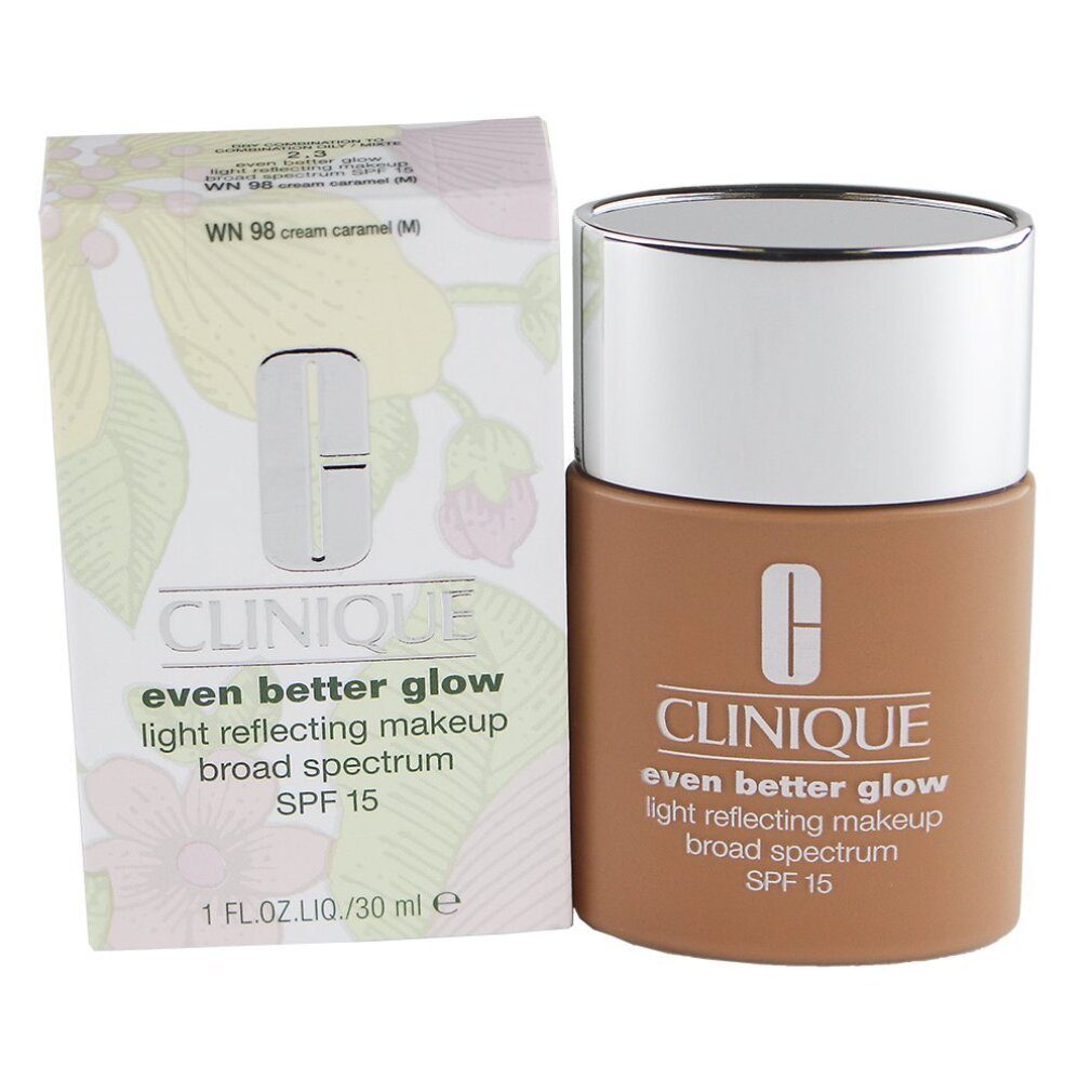 Foundation Even Better Glow Foundation Wn98 Cream Caramel Spf15 30ml