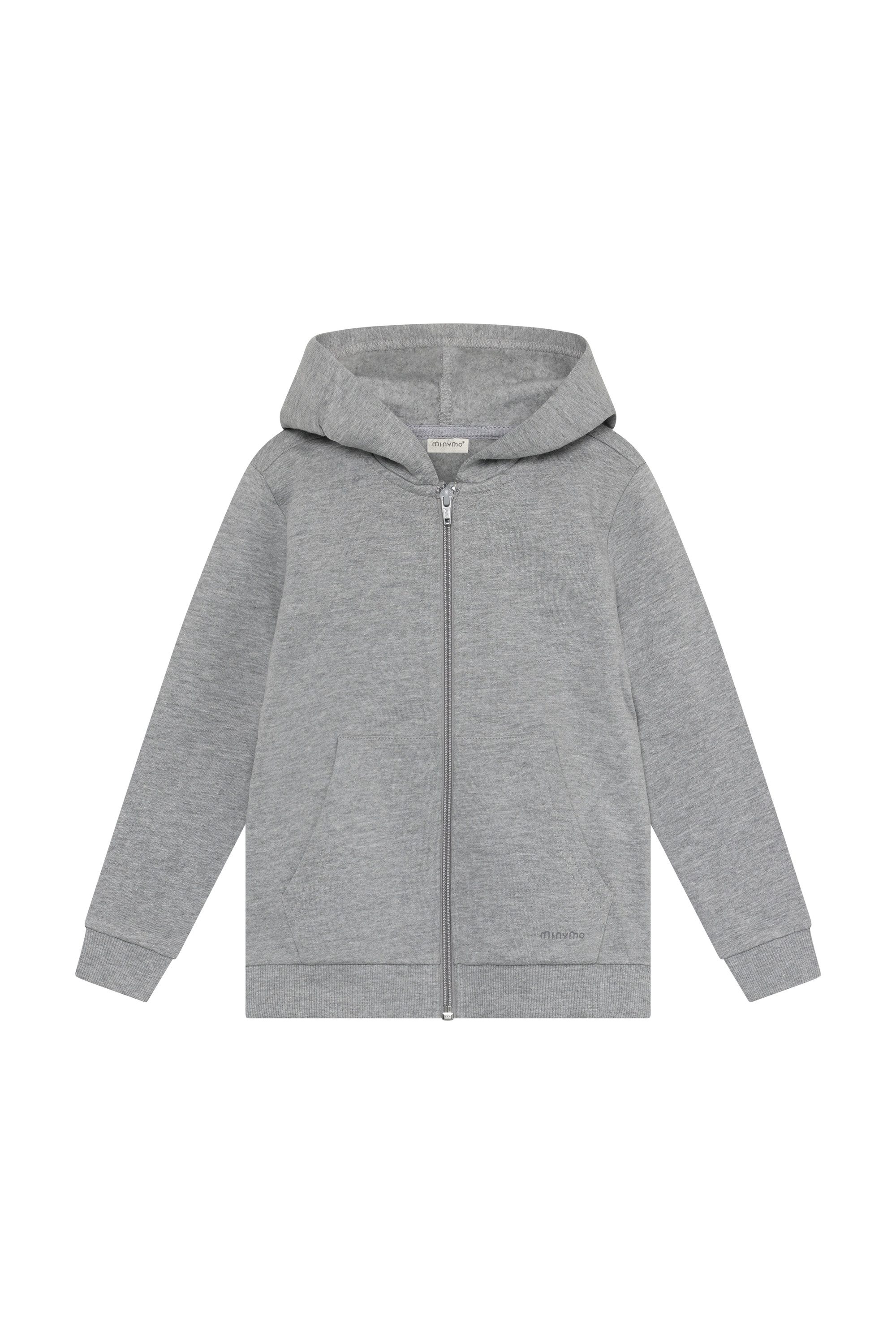Minymo Sweatjacke MISweat Jacket (2er-Pack) Basic Gemütliche Sweatjacken mit kapuze