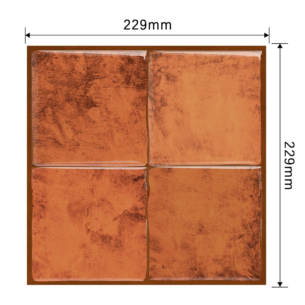 Coonoor Küchenrückwand selbstklebend Spritzschutz Küche 3d günstig online kaufen