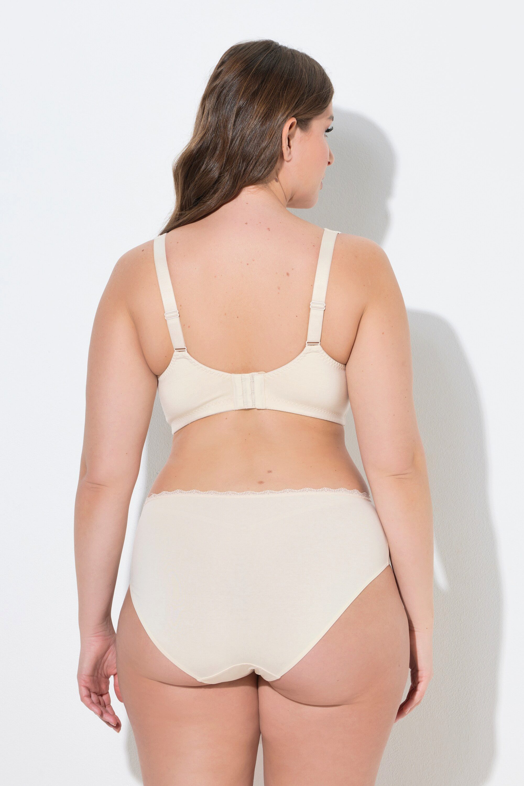 Ulla Popken Soft-BH Soft-BH Spitzendetail ohne Bügel