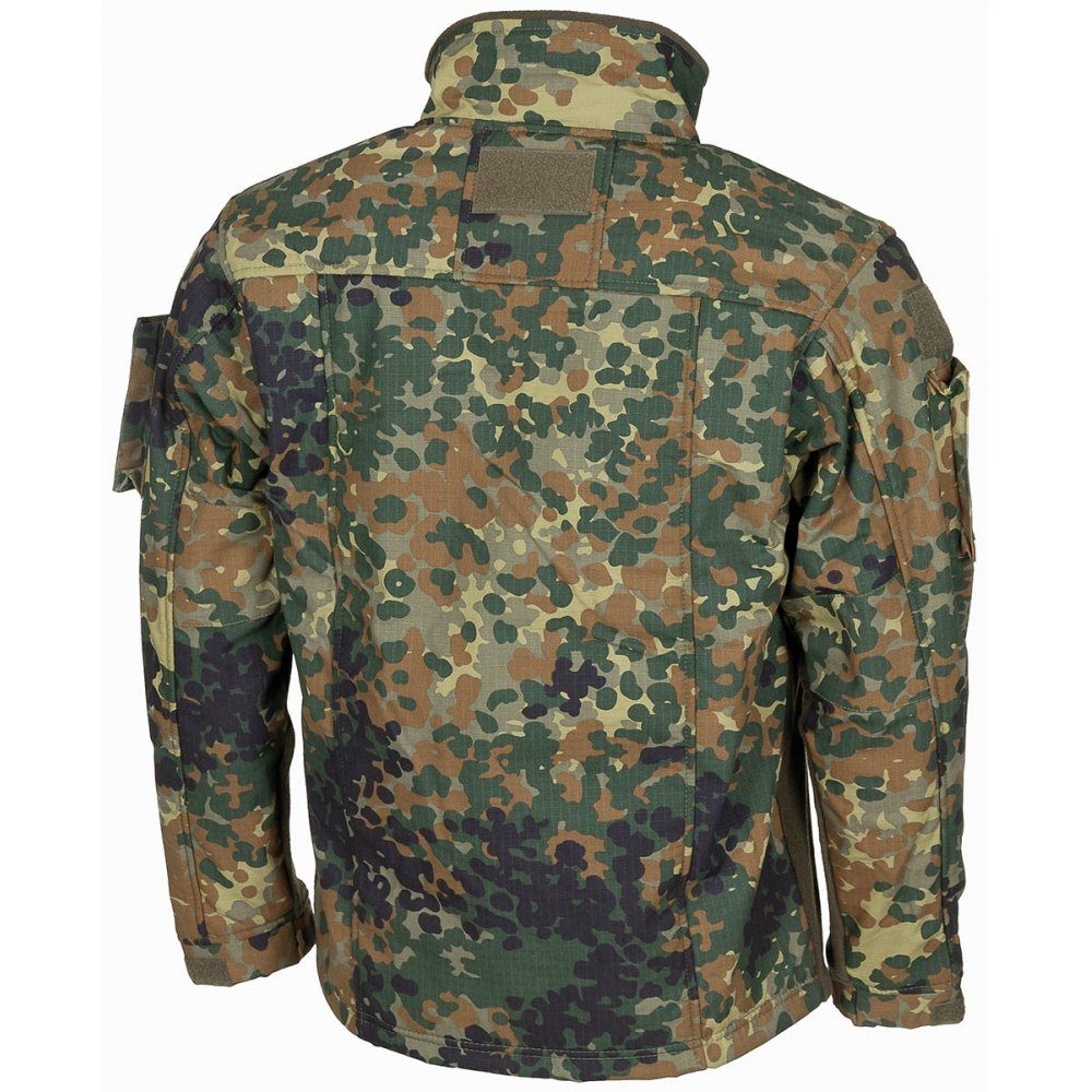 MFHHighDefence Fleecejacke Fleece-Jacke, Combat, flecktarn - XXL günstig online kaufen