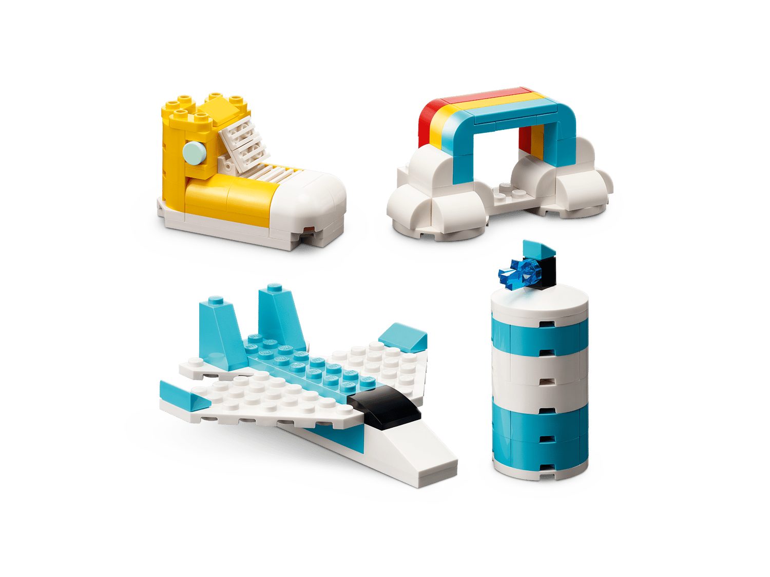 LEGO® Classic 11032 Kreativ-Bauset mit bunten Steinen Spielbausteine, (Set, 1500 St., Set)