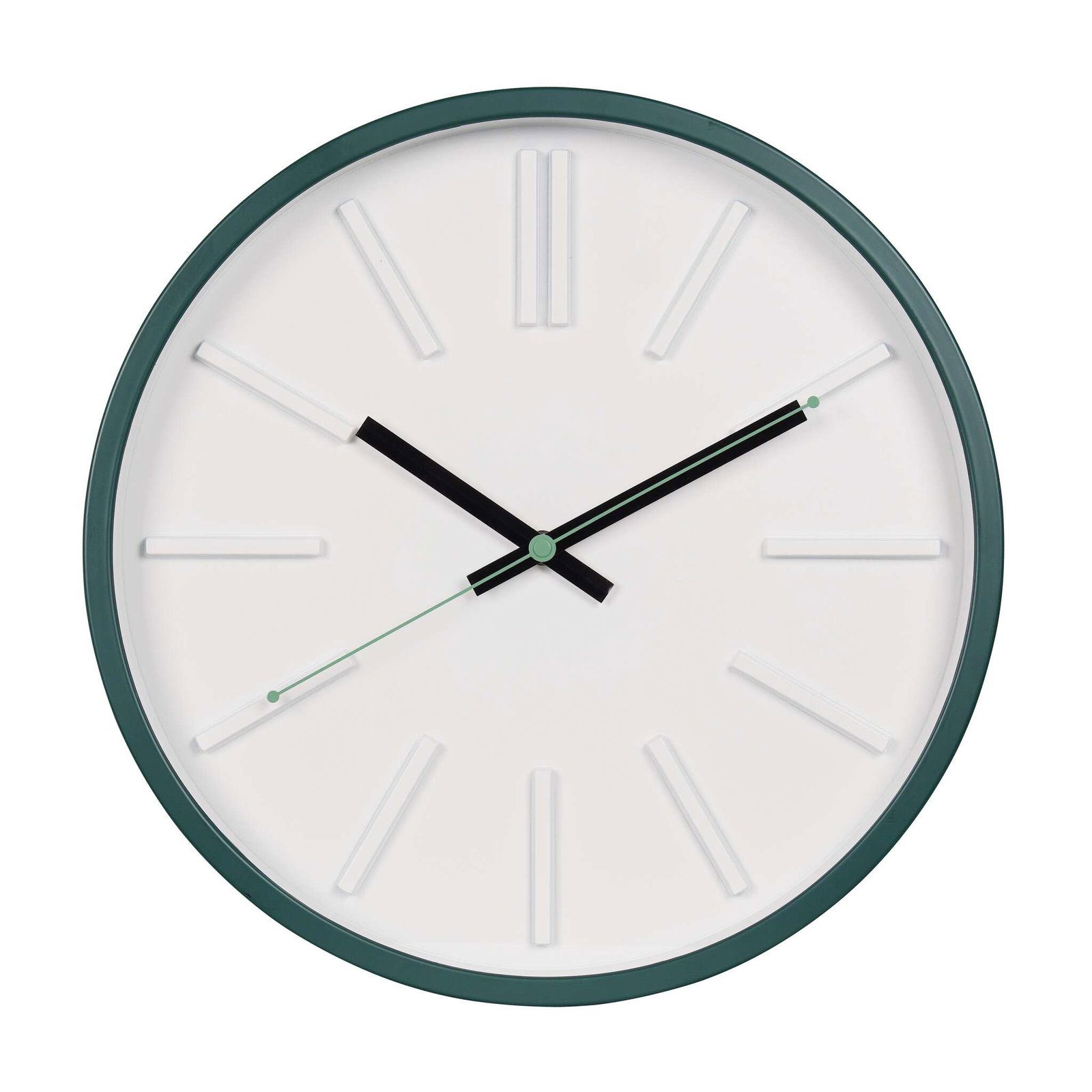 MAUL Wanduhr MAUL Wanduhr MAULben Ø 35 x 5 cm Kunststoff exkl. Batterie grün