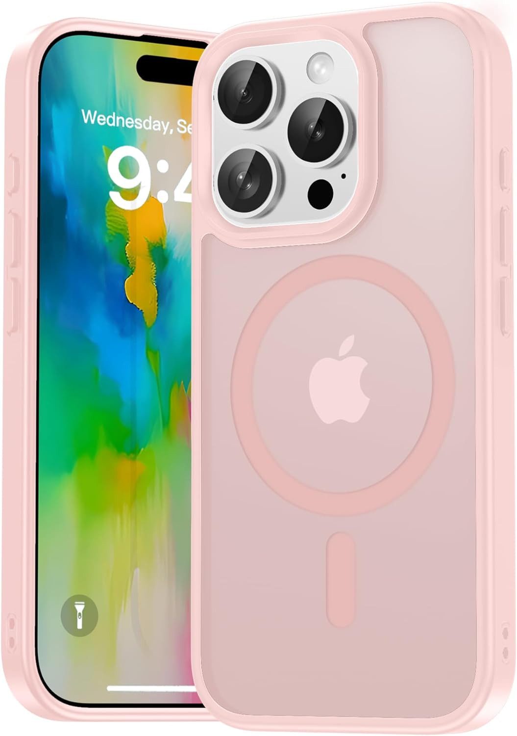 Widmann-Shop Smartphone-Hülle Handyhülle MagSafe für Apple iPhone 16 15 14 13 Pro Max Cover Case, Hoher Schutz, viele Farben wählbar